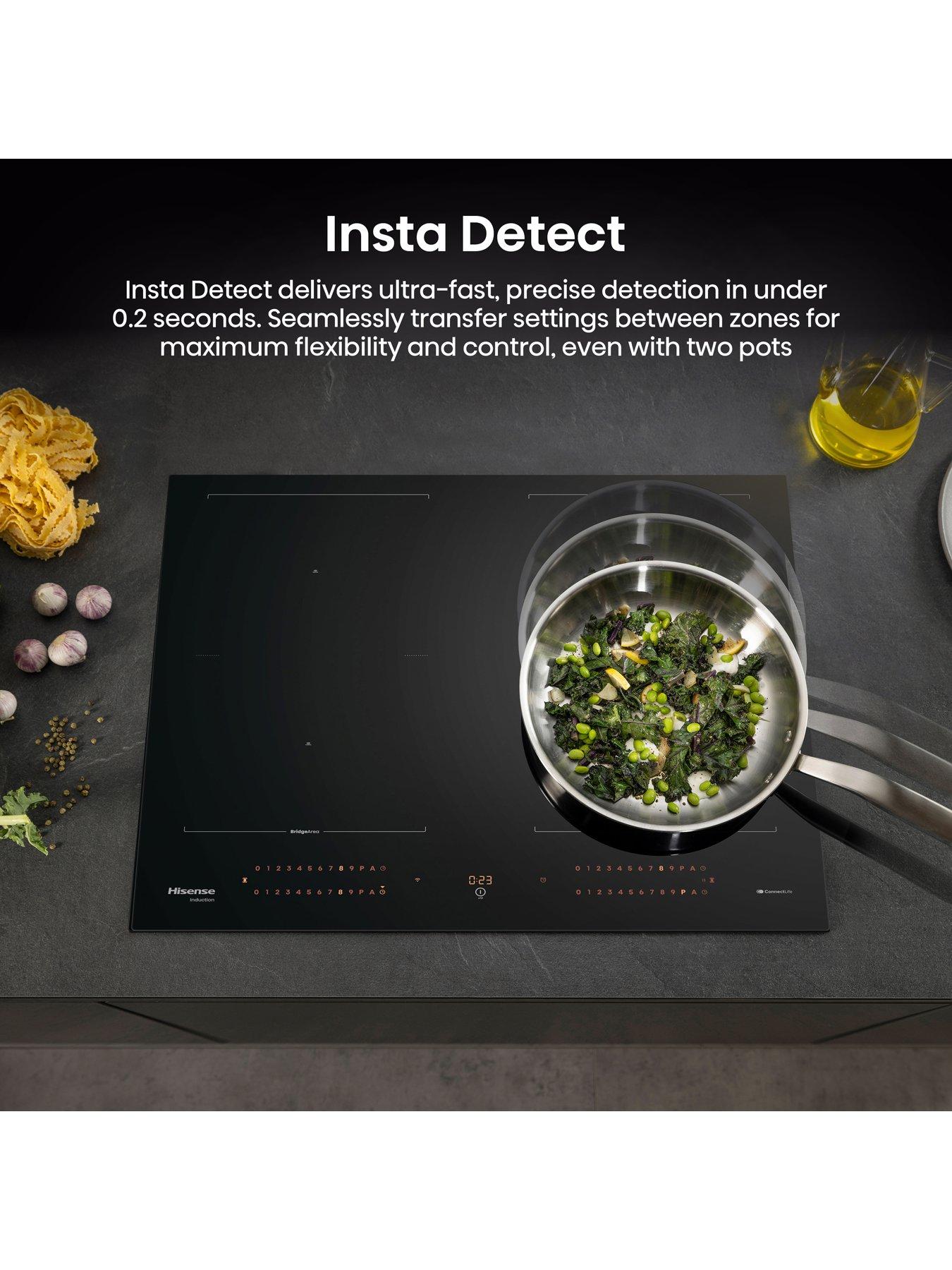 Image 4 of 7 of Hisense Hi8 HI6443BSCWF 60cm Induction Hob with Area Flex - Black