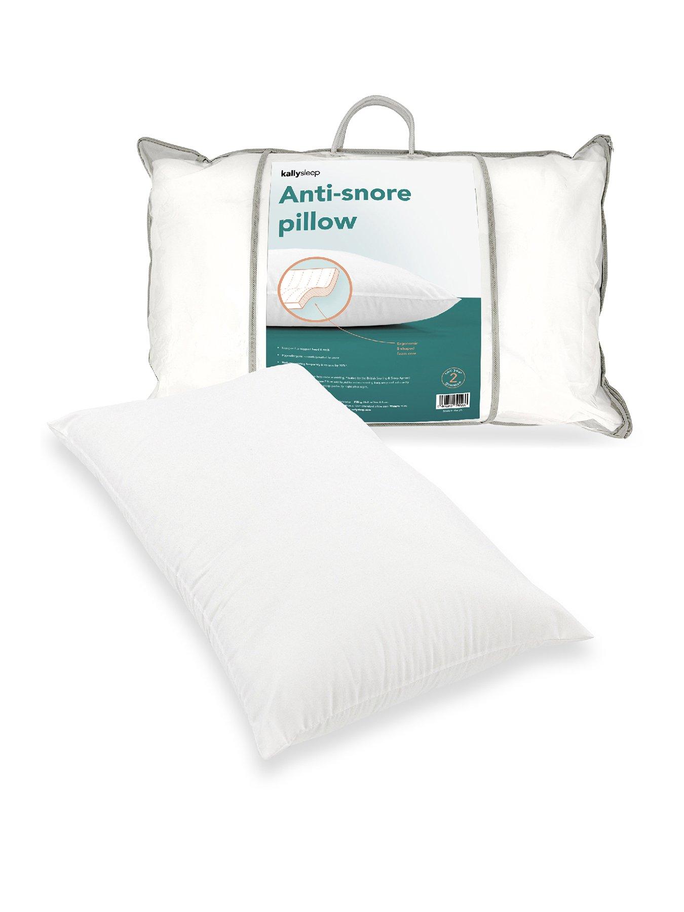 stillFront image of kally-sleep-anti-snore-pillow-white