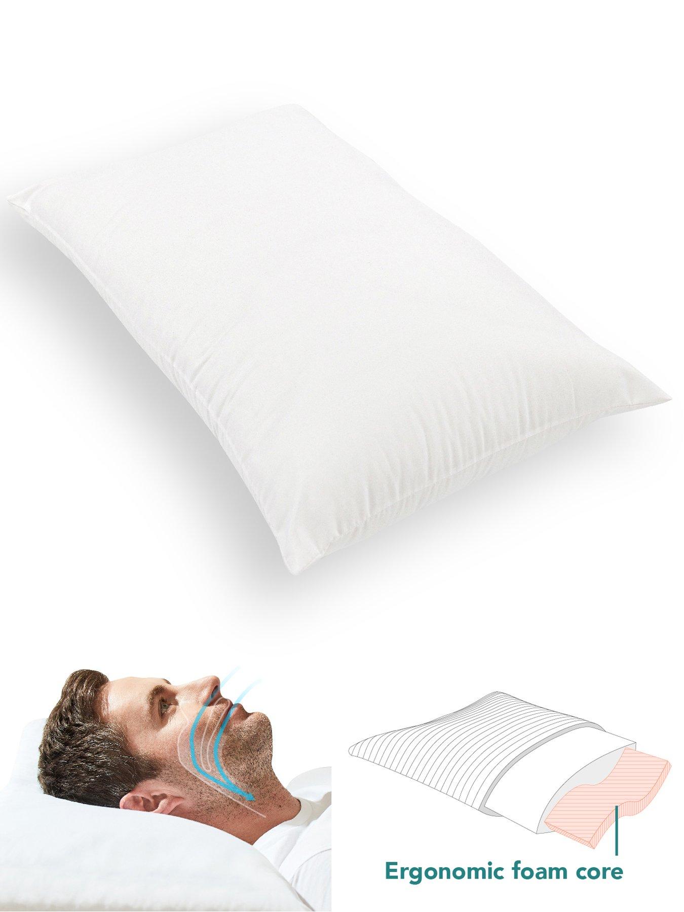  image of kally-sleep-anti-snore-pillow-white