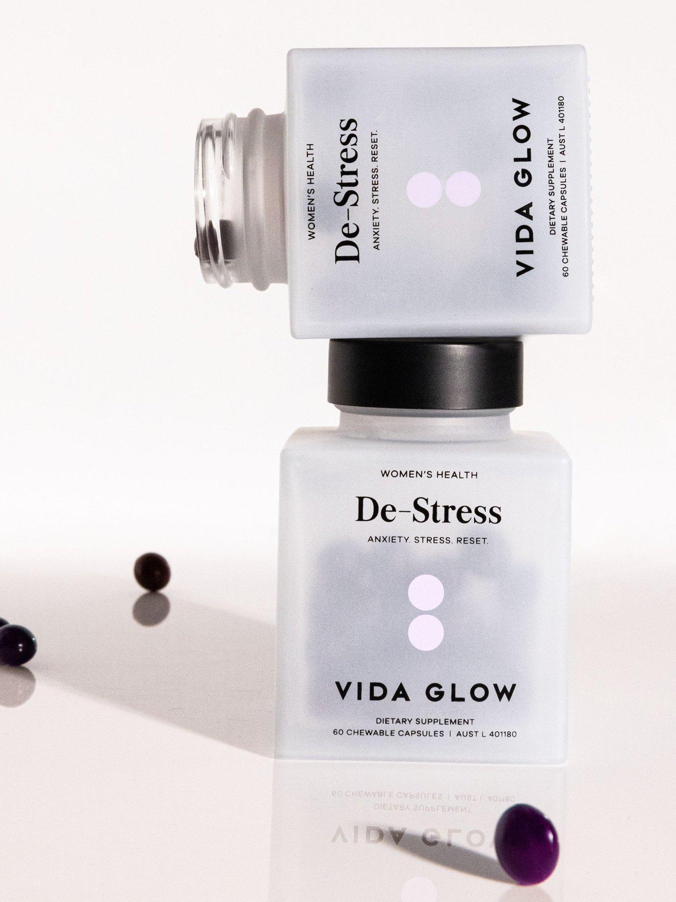  image of vida-glow-de-stress-x-60-capsules