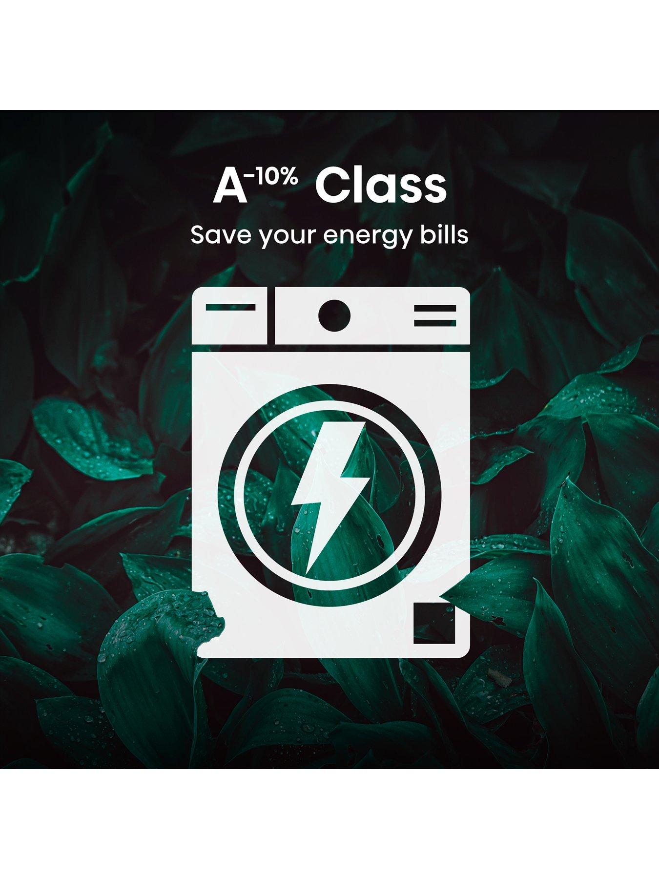  image of hisense-1-series-steam-wf1q9041bw-9-kg-steam-1400-spin-washing-machine-white