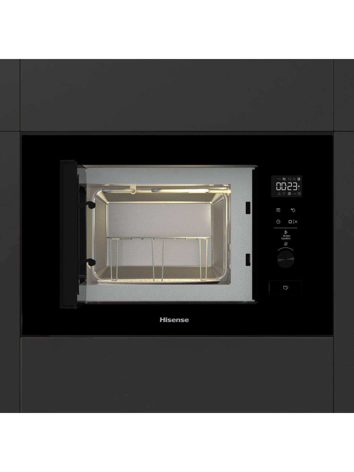  image of hisense-bim320g52bguk-20l-built-in-microwave-with-grill-black