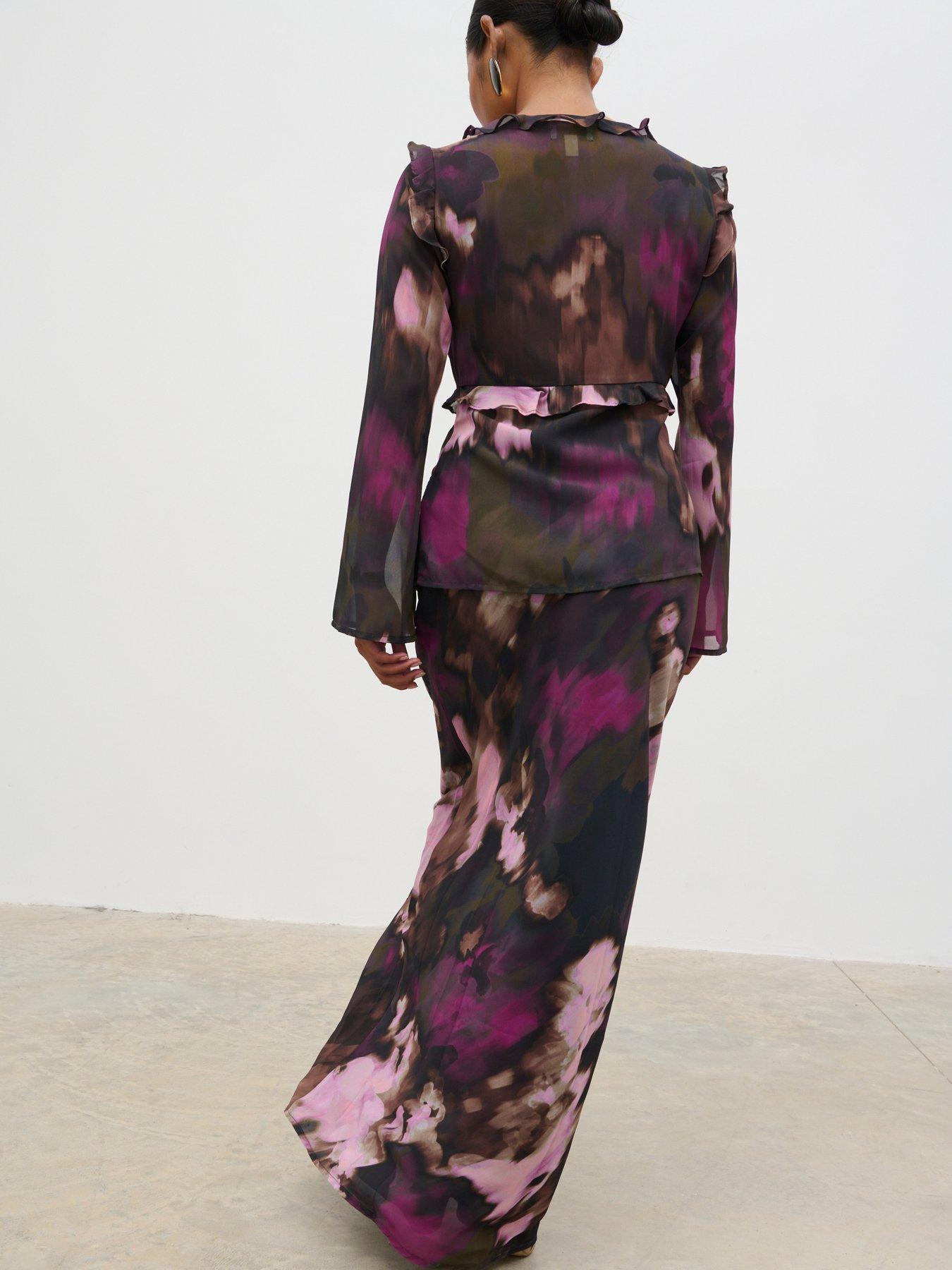 Image 2 of 4 of Pretty Lavish Leoni Skirt - Multi