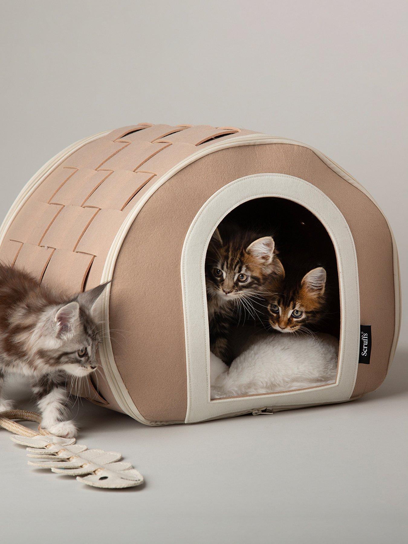 Scruffs Stockholm Felt Cave Cat Bed