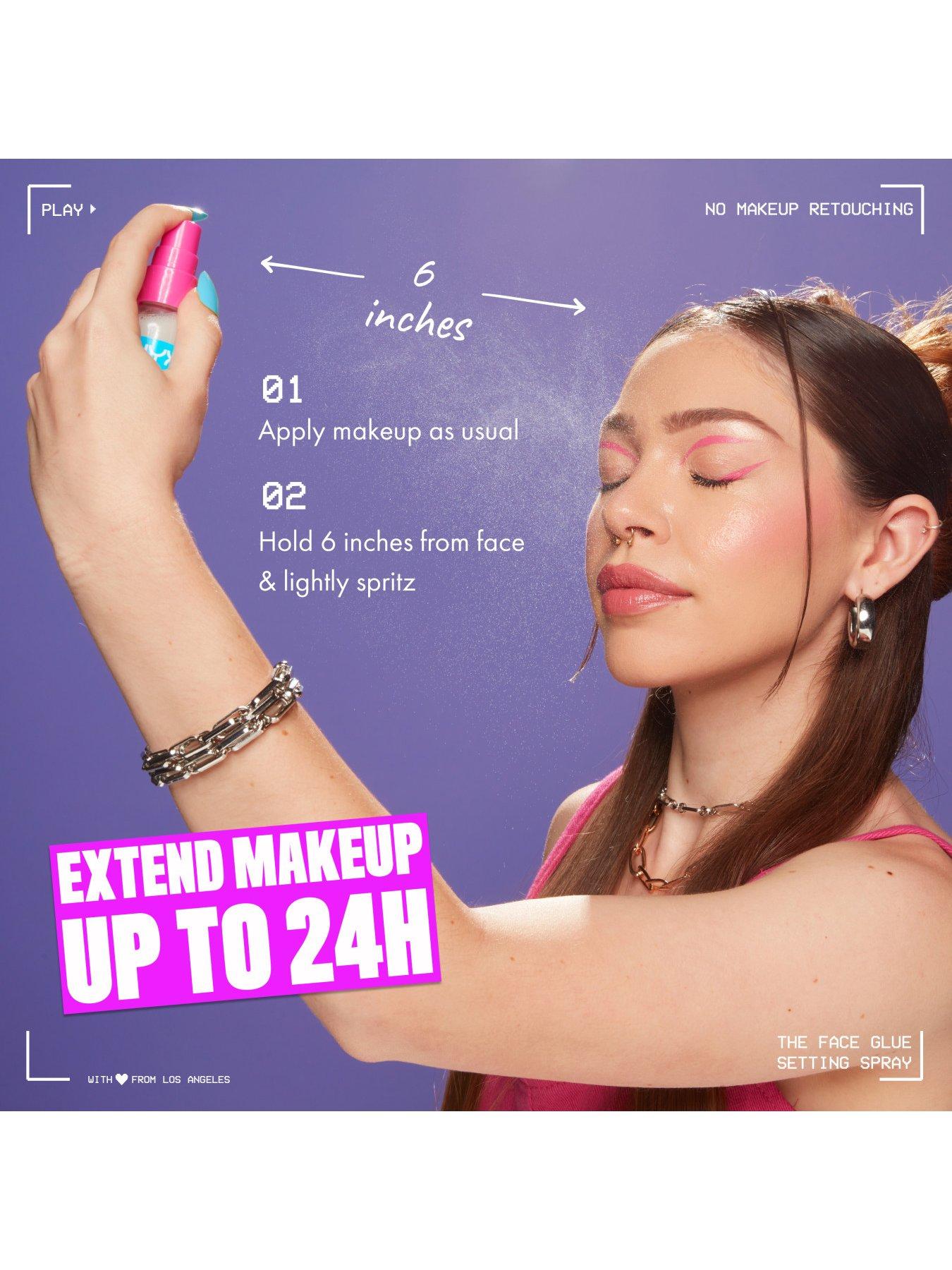 Image 4 of 8 of NYX PROFESSIONAL MAKEUP The Face Glue Setting Spray