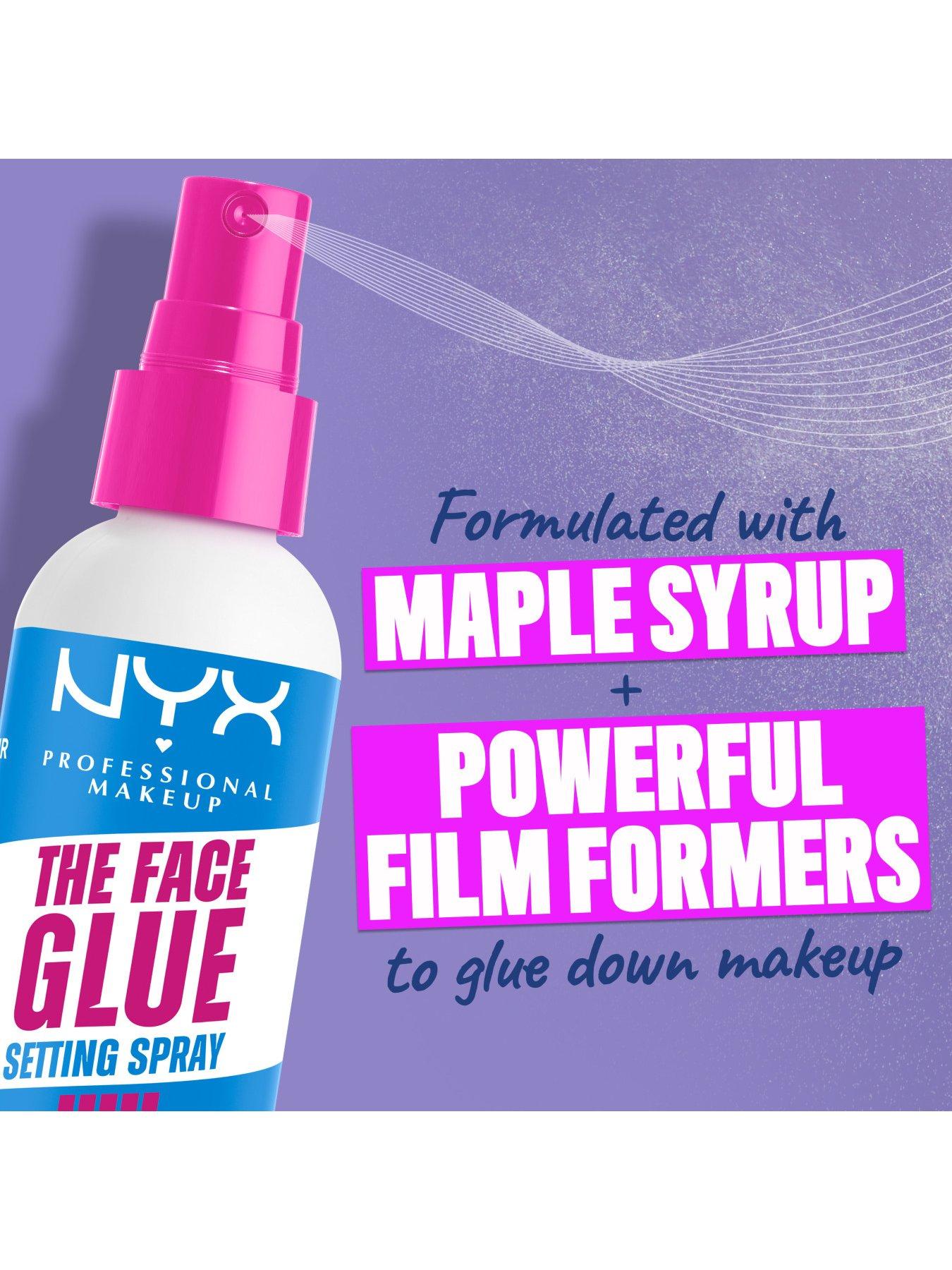 Image 6 of 8 of NYX PROFESSIONAL MAKEUP The Face Glue Setting Spray