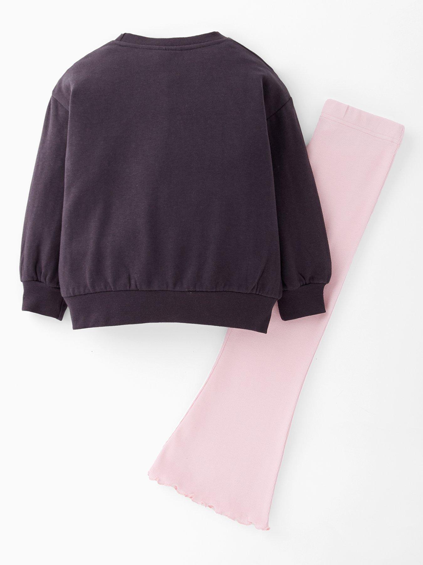 Image 2 of 6 of The Very Collection Sanrio Kuromi Sweater Set - Black