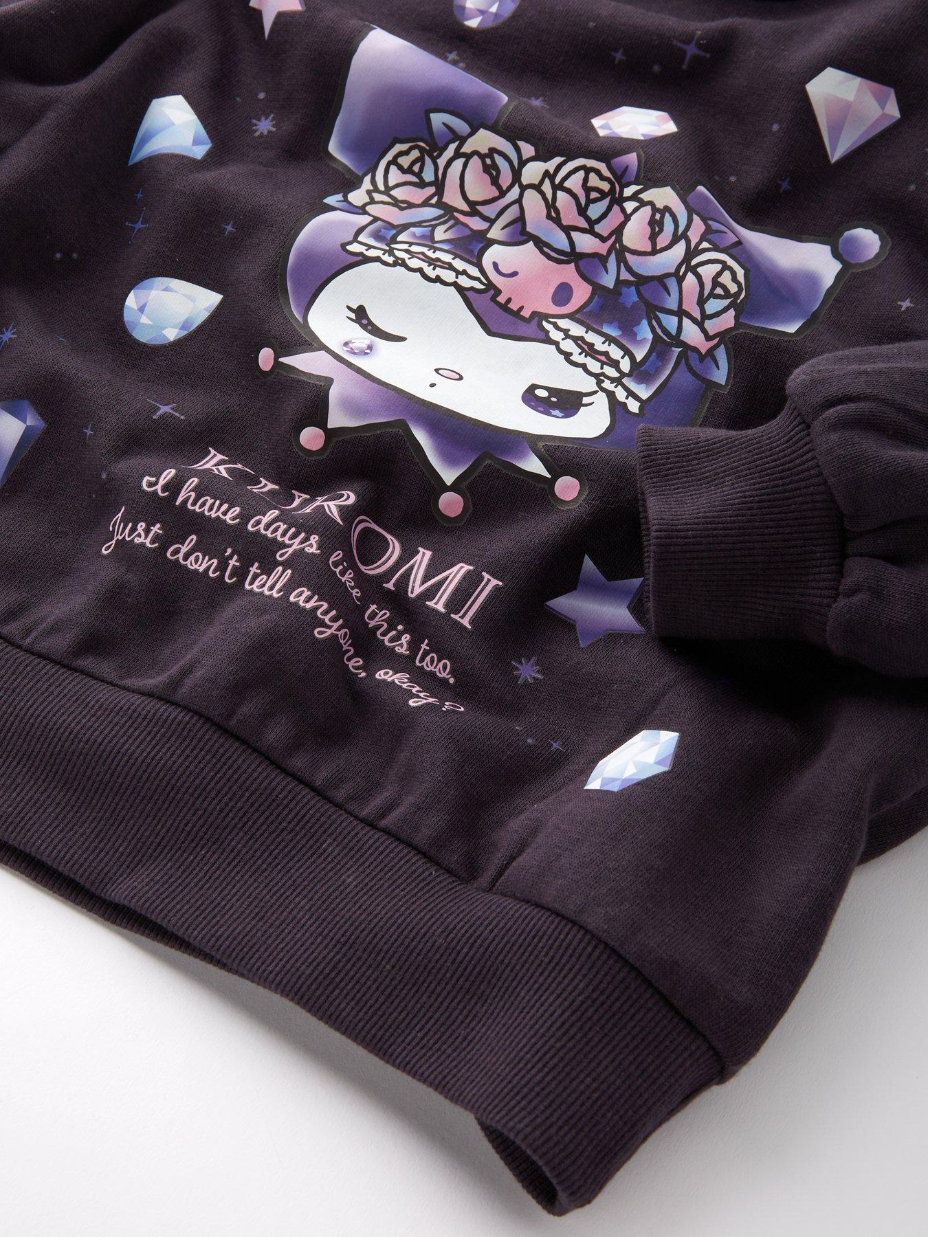 Image 3 of 6 of The Very Collection Sanrio Kuromi Sweater Set - Black