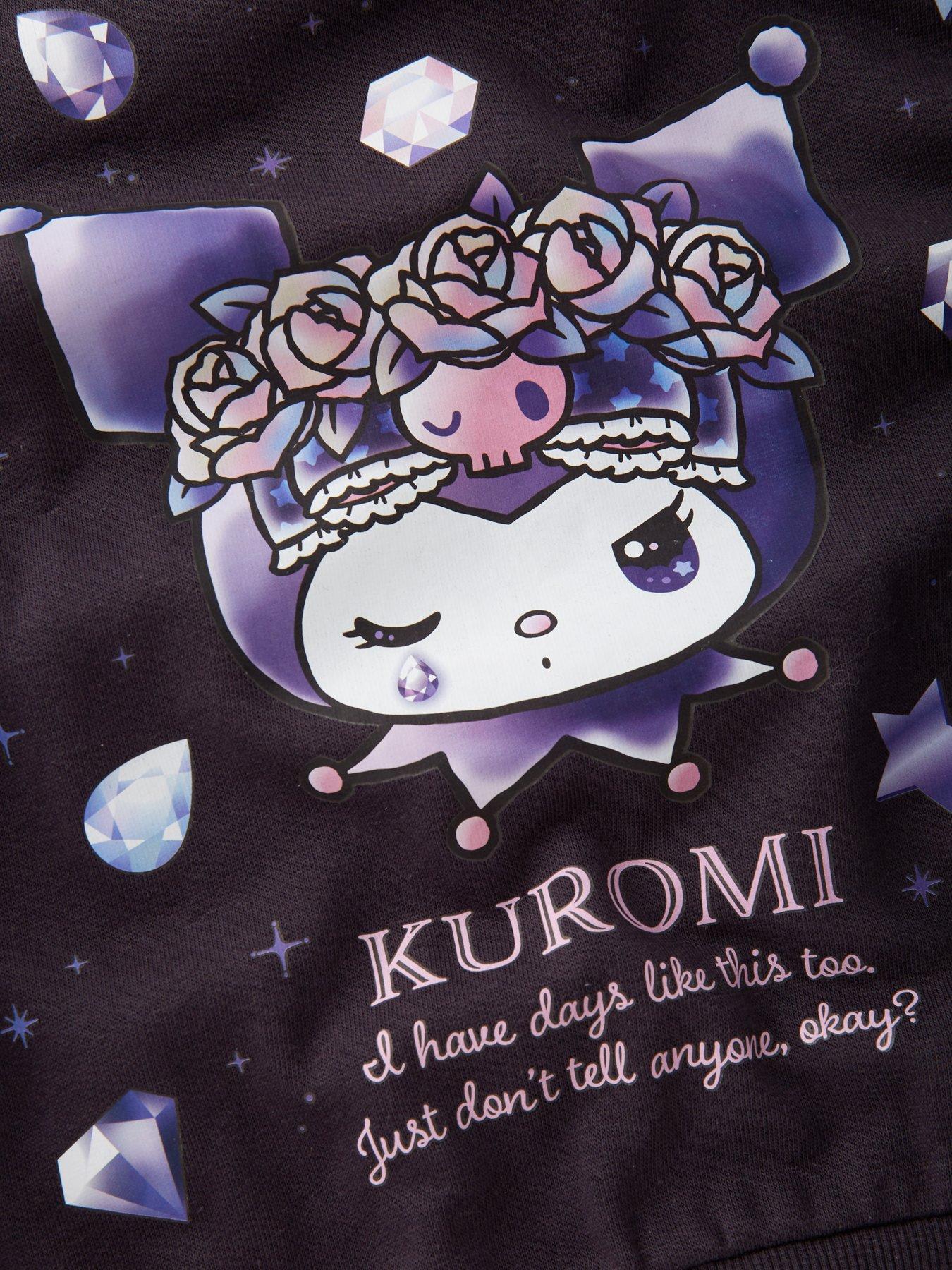 Image 4 of 6 of The Very Collection Sanrio Kuromi Sweater Set - Black