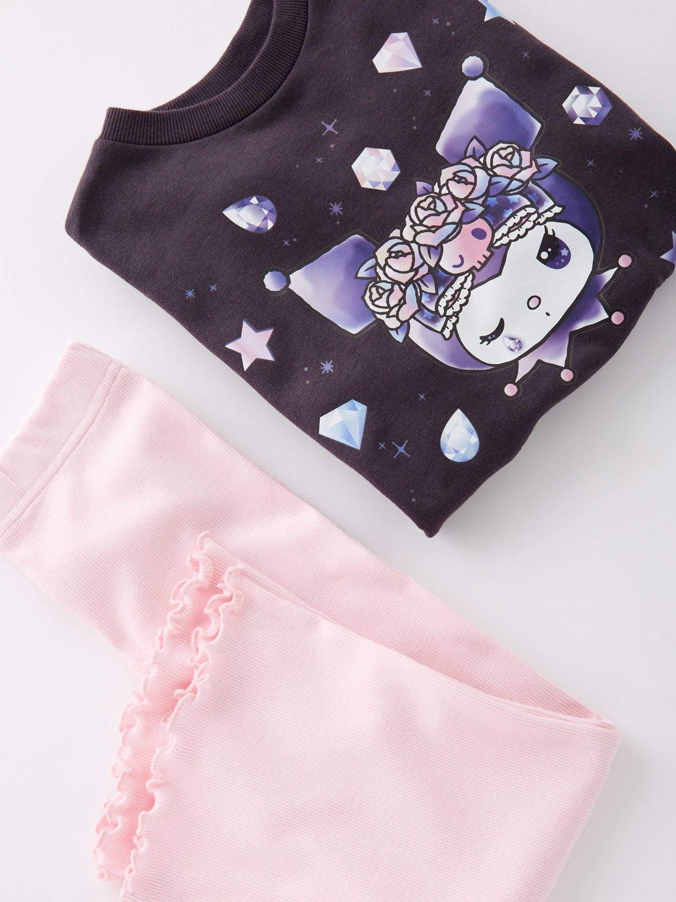 Image 6 of 6 of The Very Collection Sanrio Kuromi Sweater Set - Black