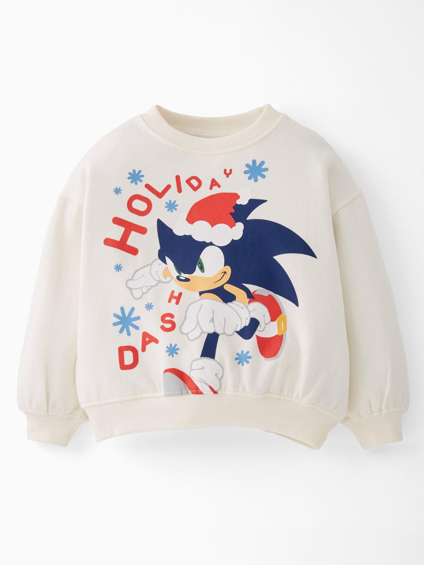 Sonic the Hedgehog Christmas Sweatshirt - Cream