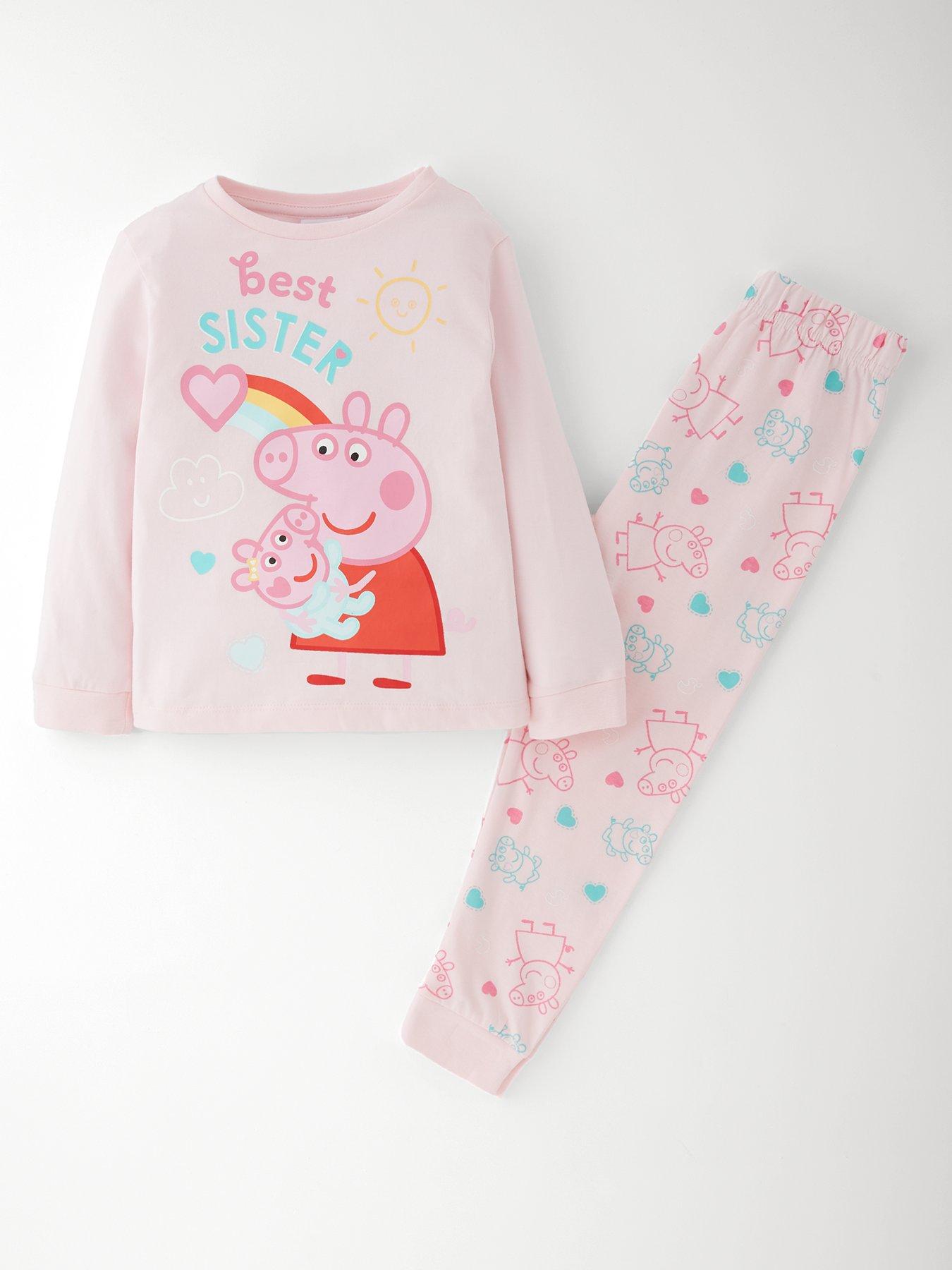 Peppa Pig Best Sister Pyjamas - Pink