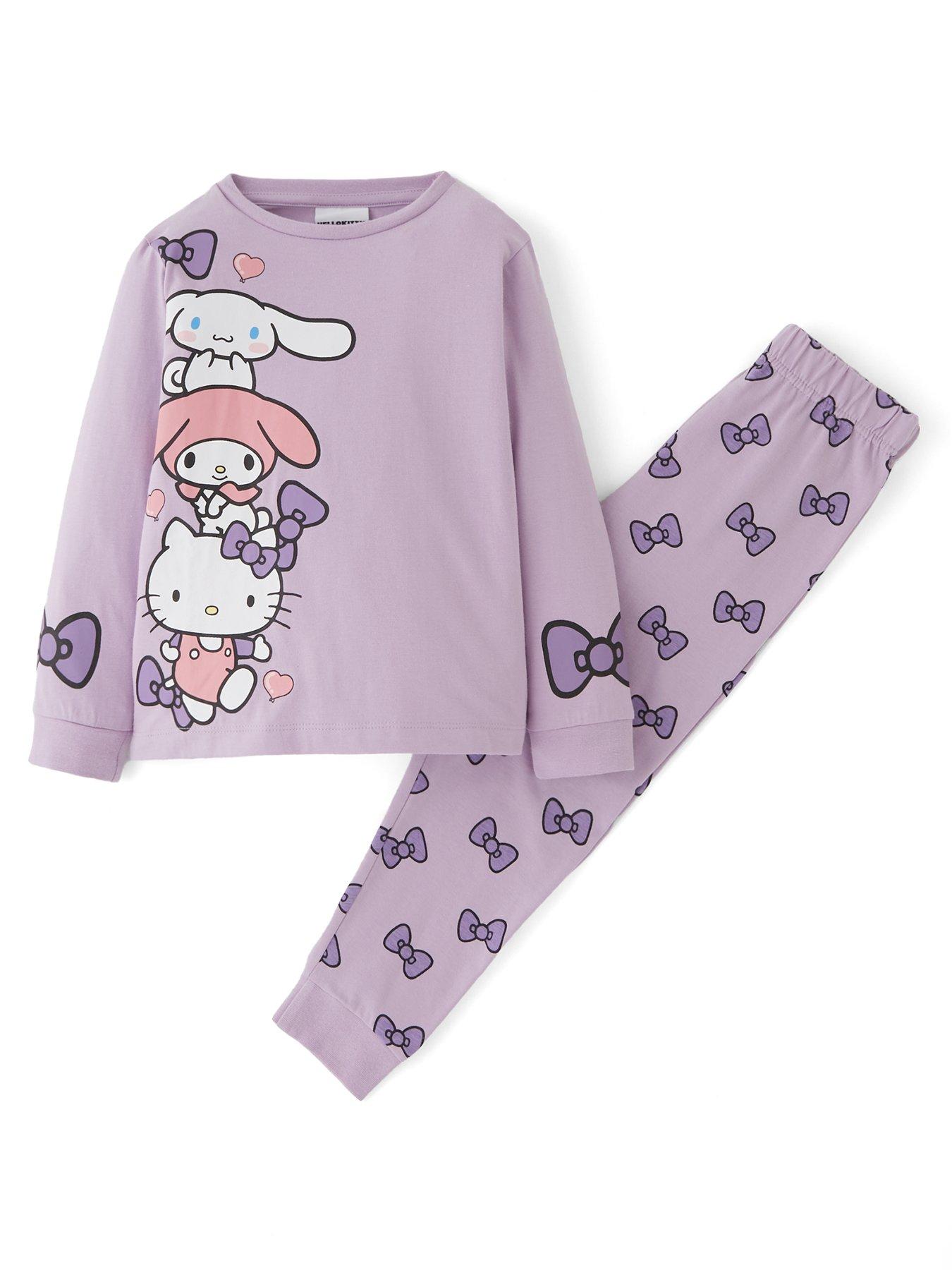  image of hello-kitty-and-friends-pyjamas-purple
