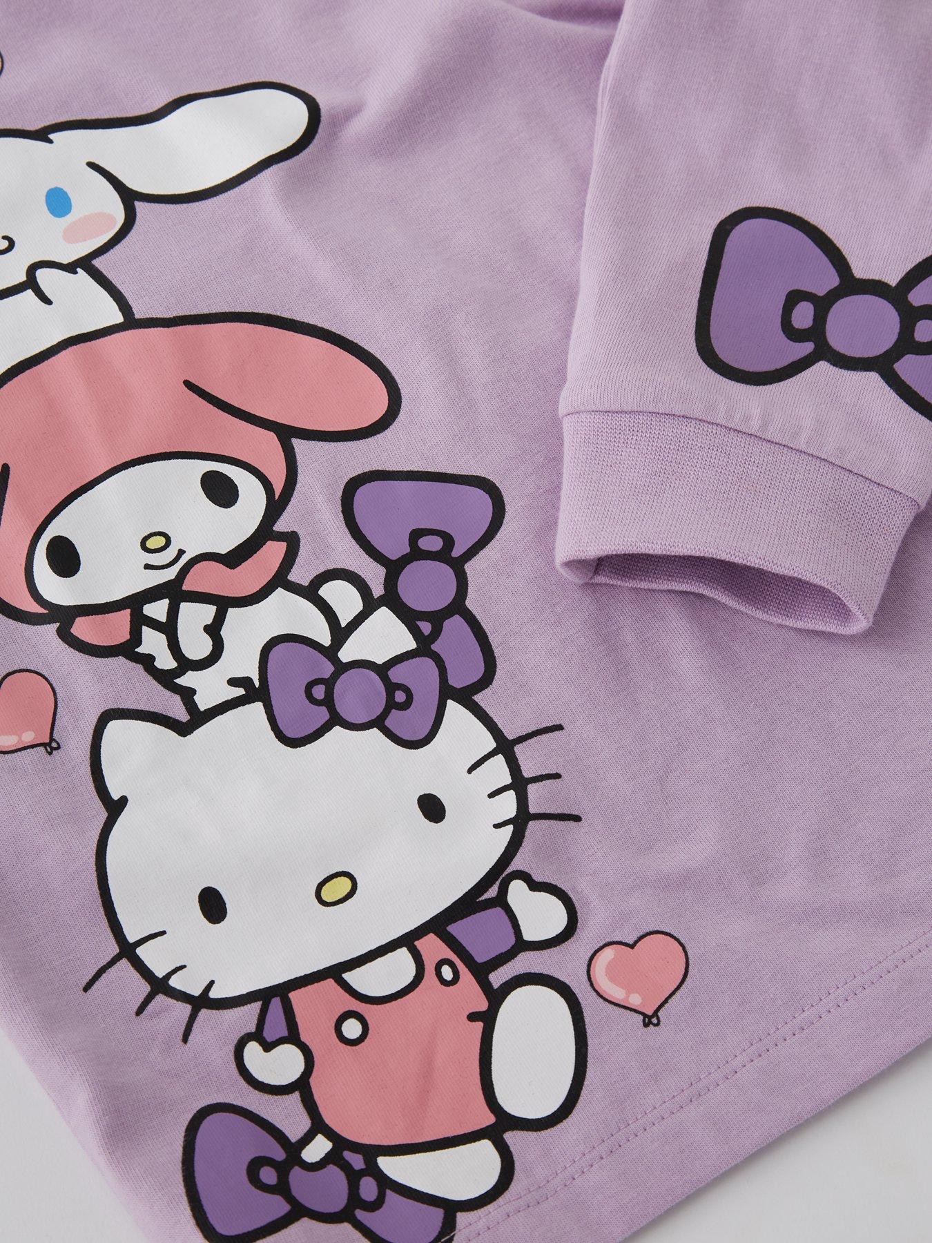  image of hello-kitty-and-friends-pyjamas-purple