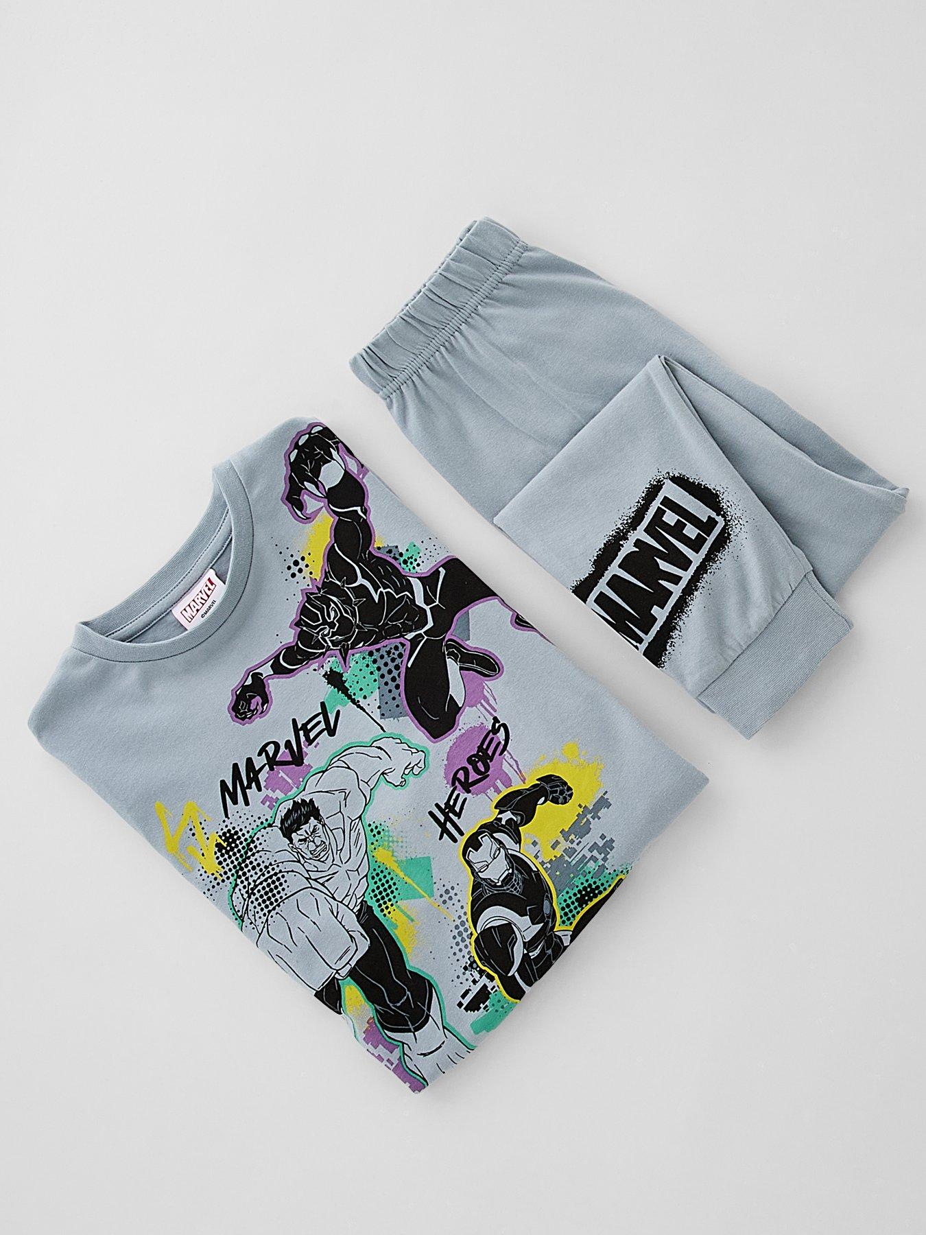  image of marvel-pyjamas-grey