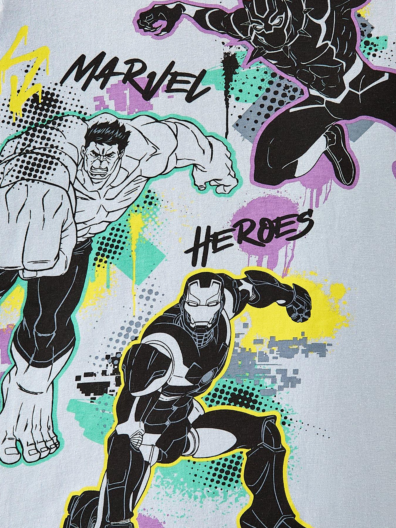 Marvel Pyjamas - Grey | Littlewoods