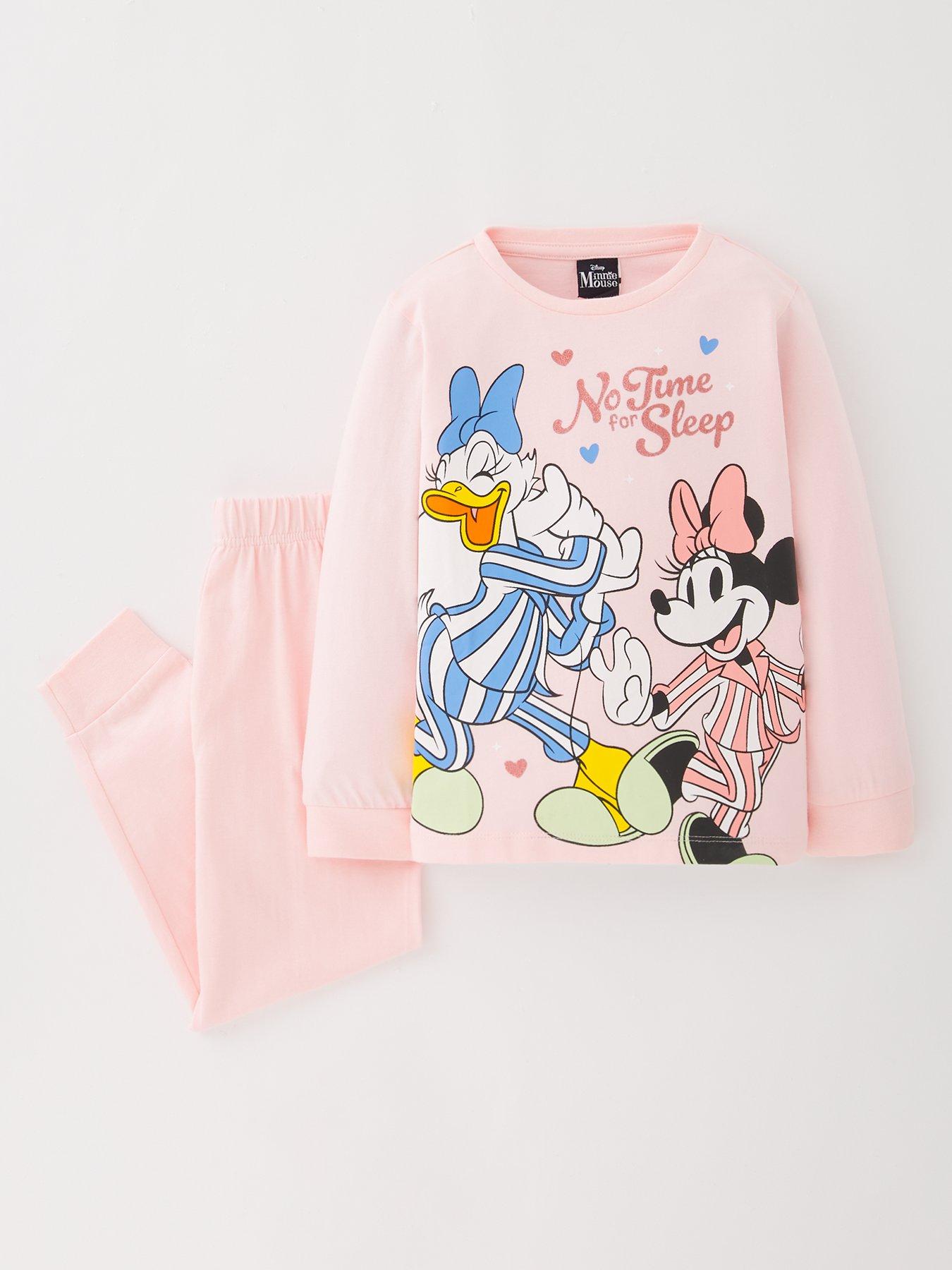 back image of minnie-mouse-disney-2-pack-minnie-and-daisy-pyjamas-pink
