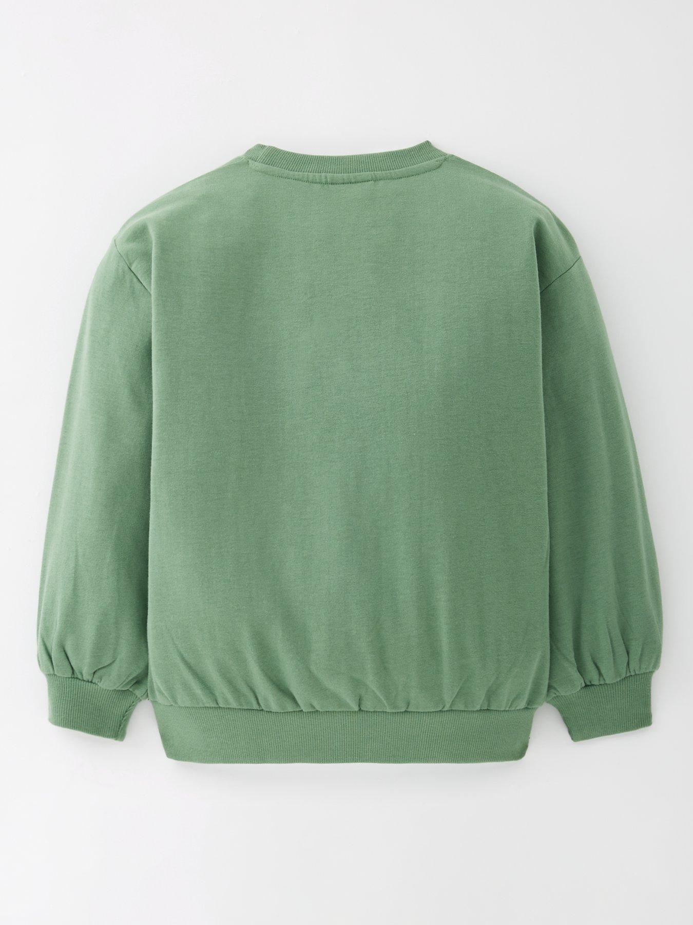 back image of the-grinch-grinch-christmas-sweatshirt-green