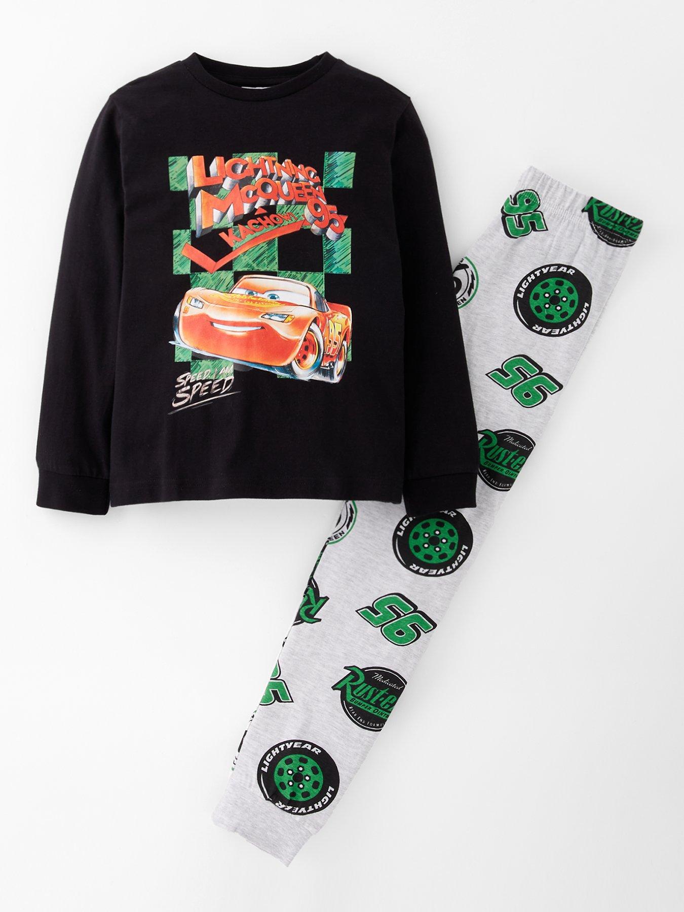 disney-cars-lightning-mcqueen-long-sleeve-pyjamas-black