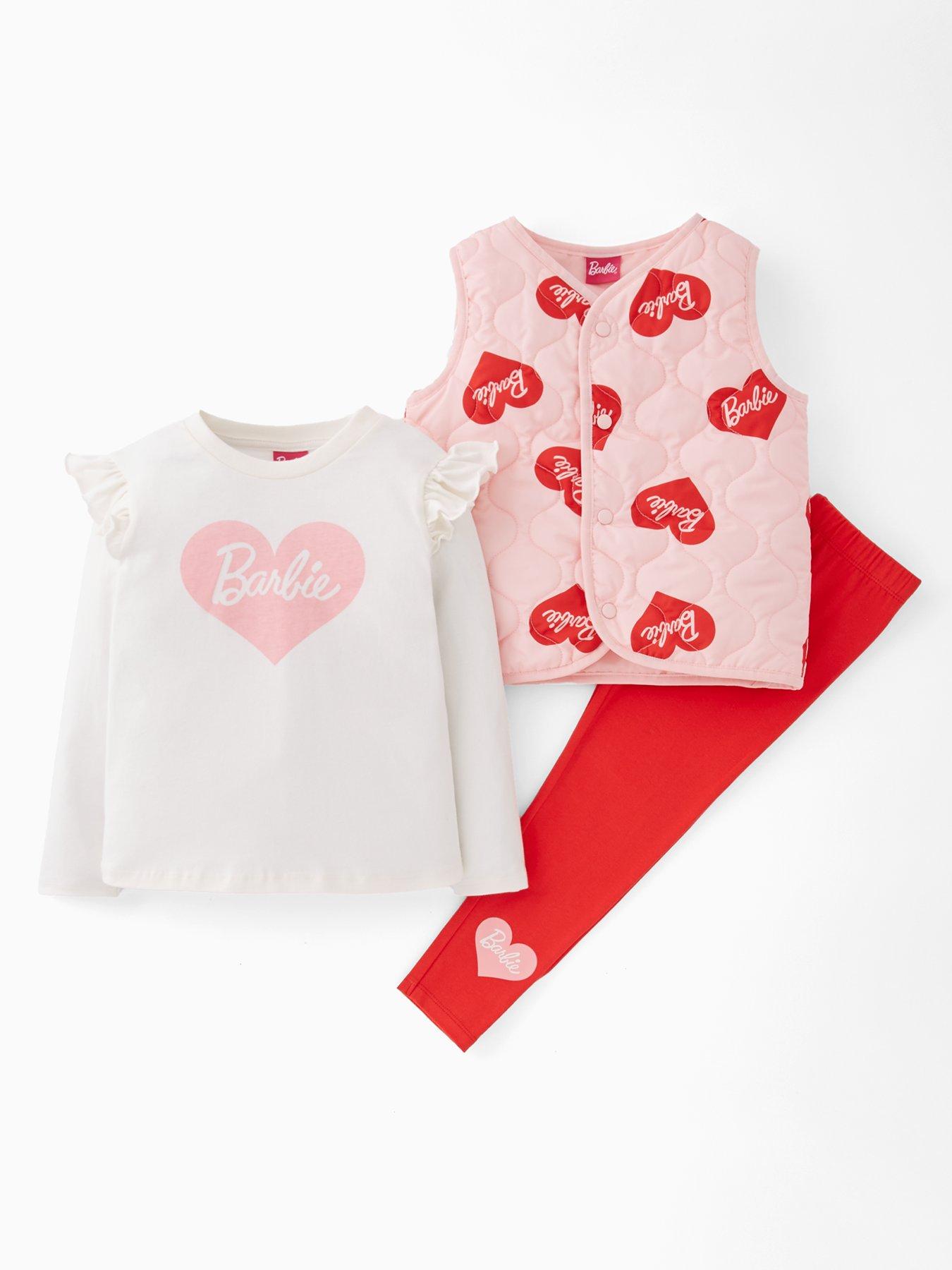 barbie-3-piece-gilet-set-red