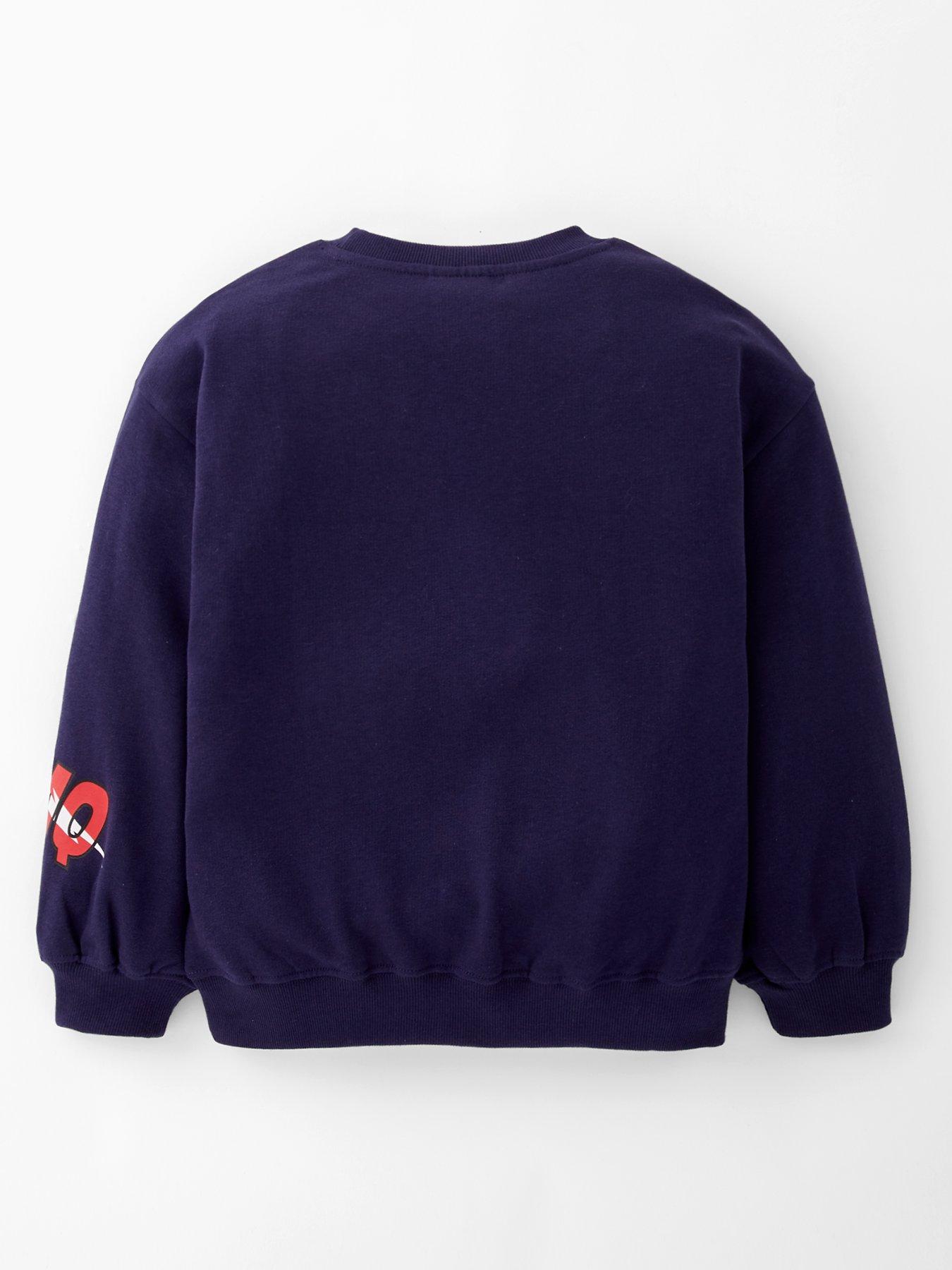 Image 2 of 5 of The Very Collection Disney Cars Lightning Mcqueen Sweatshirt - Navy