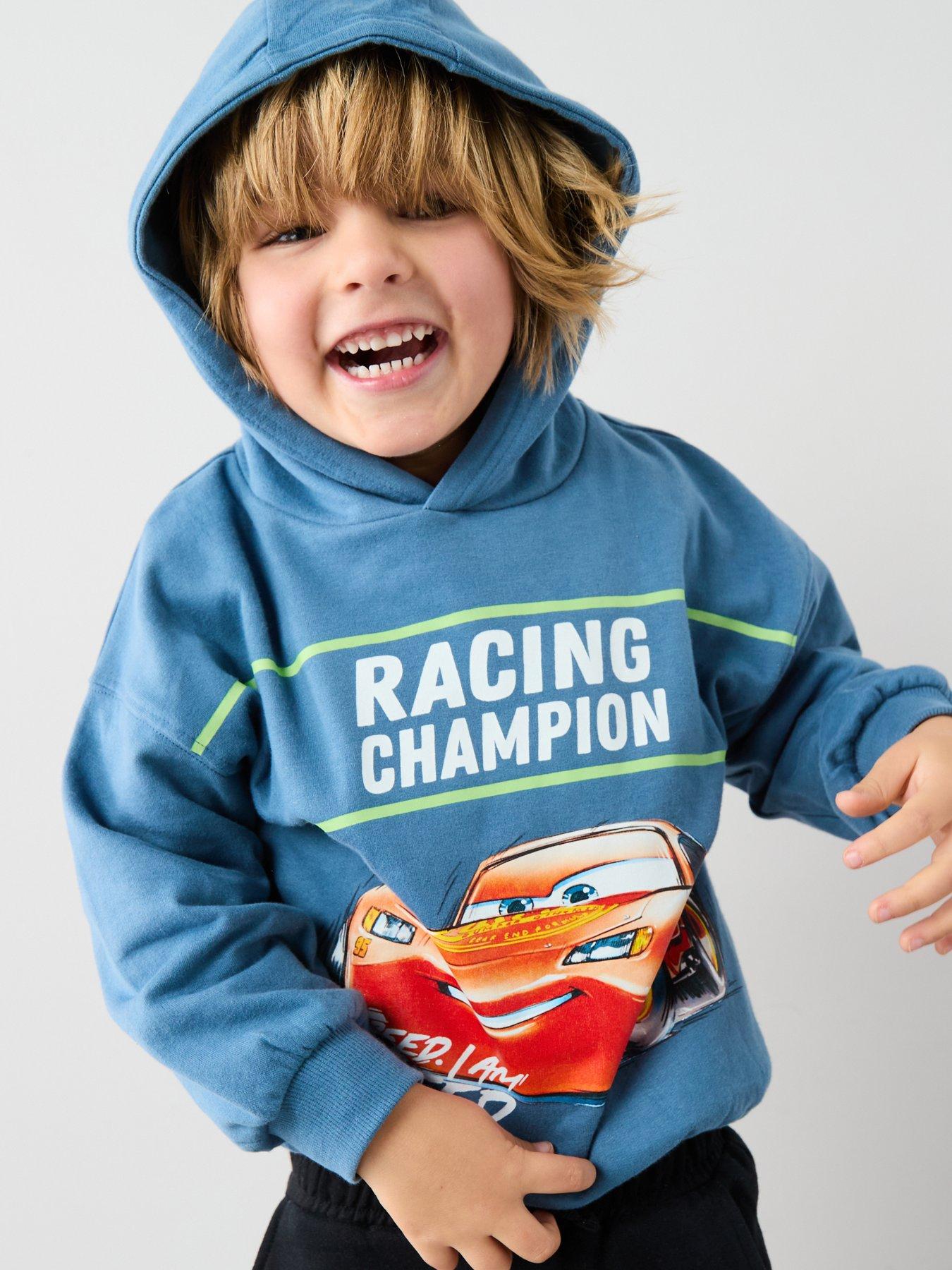 Image 3 of 5 of Disney Cars Lightning Mcqueen Hood Sweat Set