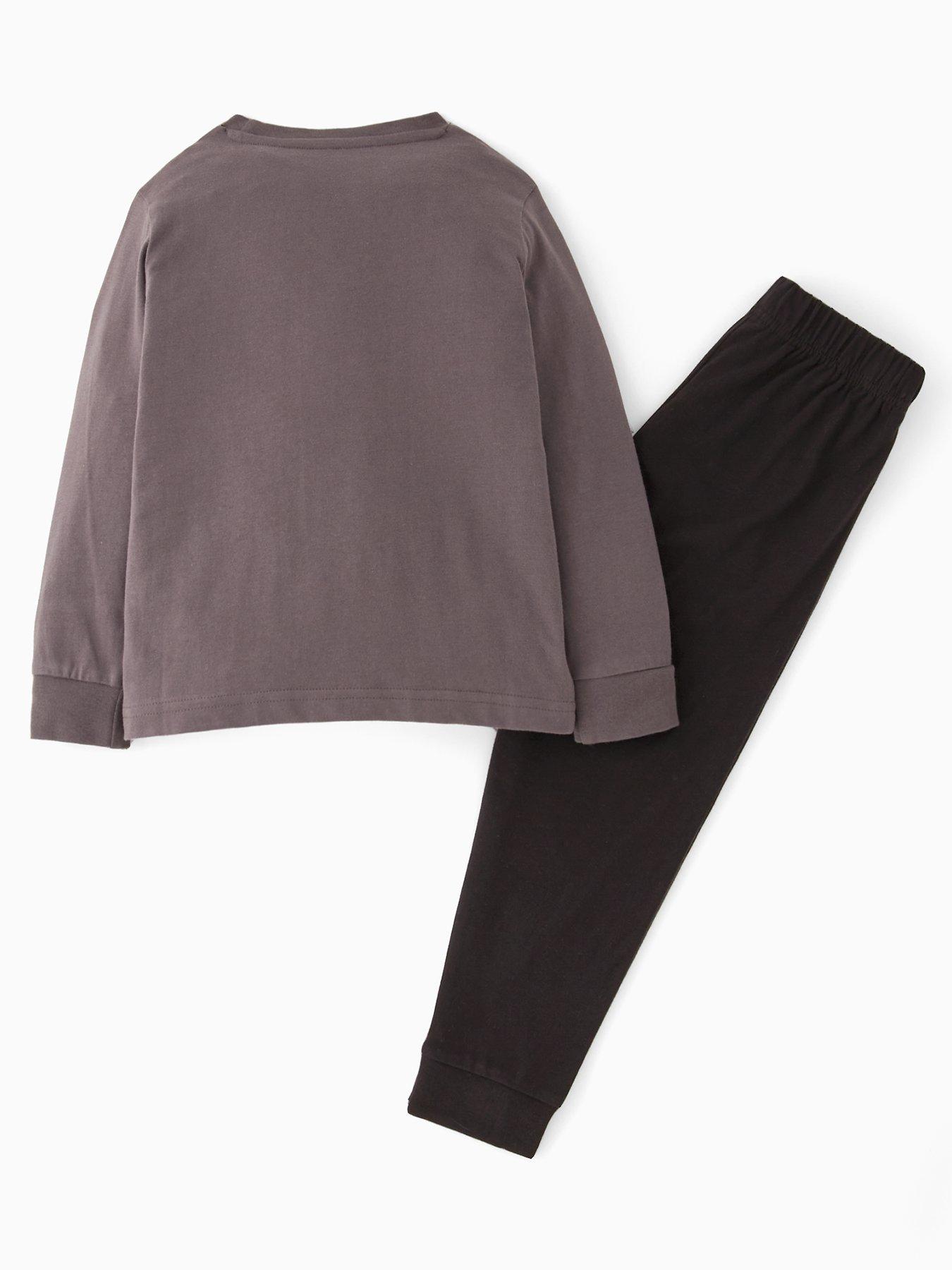 back image of nasa-atlantis-pyjamas-grey