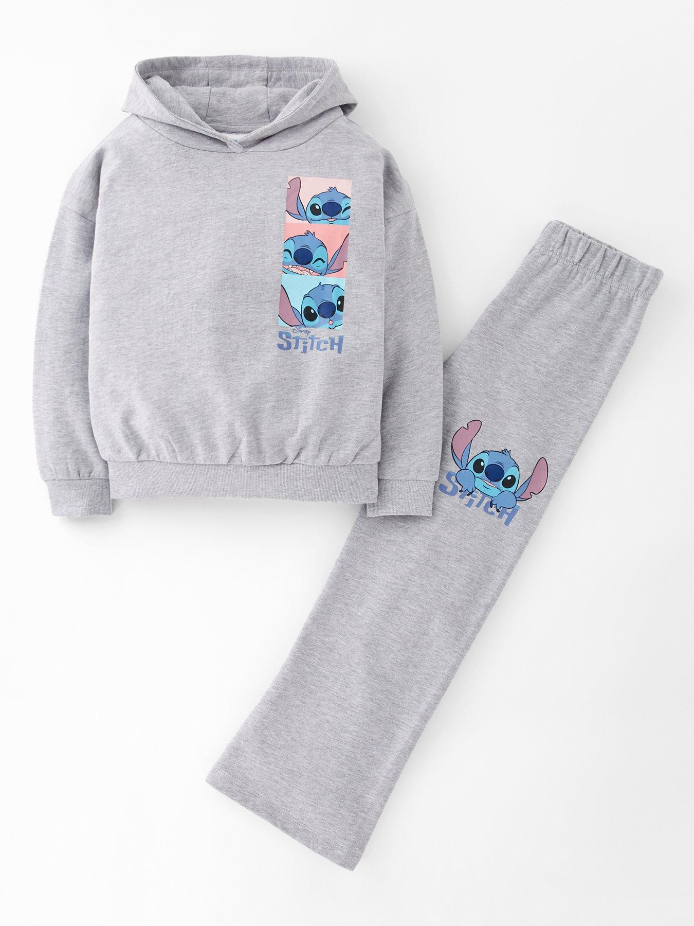 undefined Lilo And Stitch Hooded Sweat Set - Grey