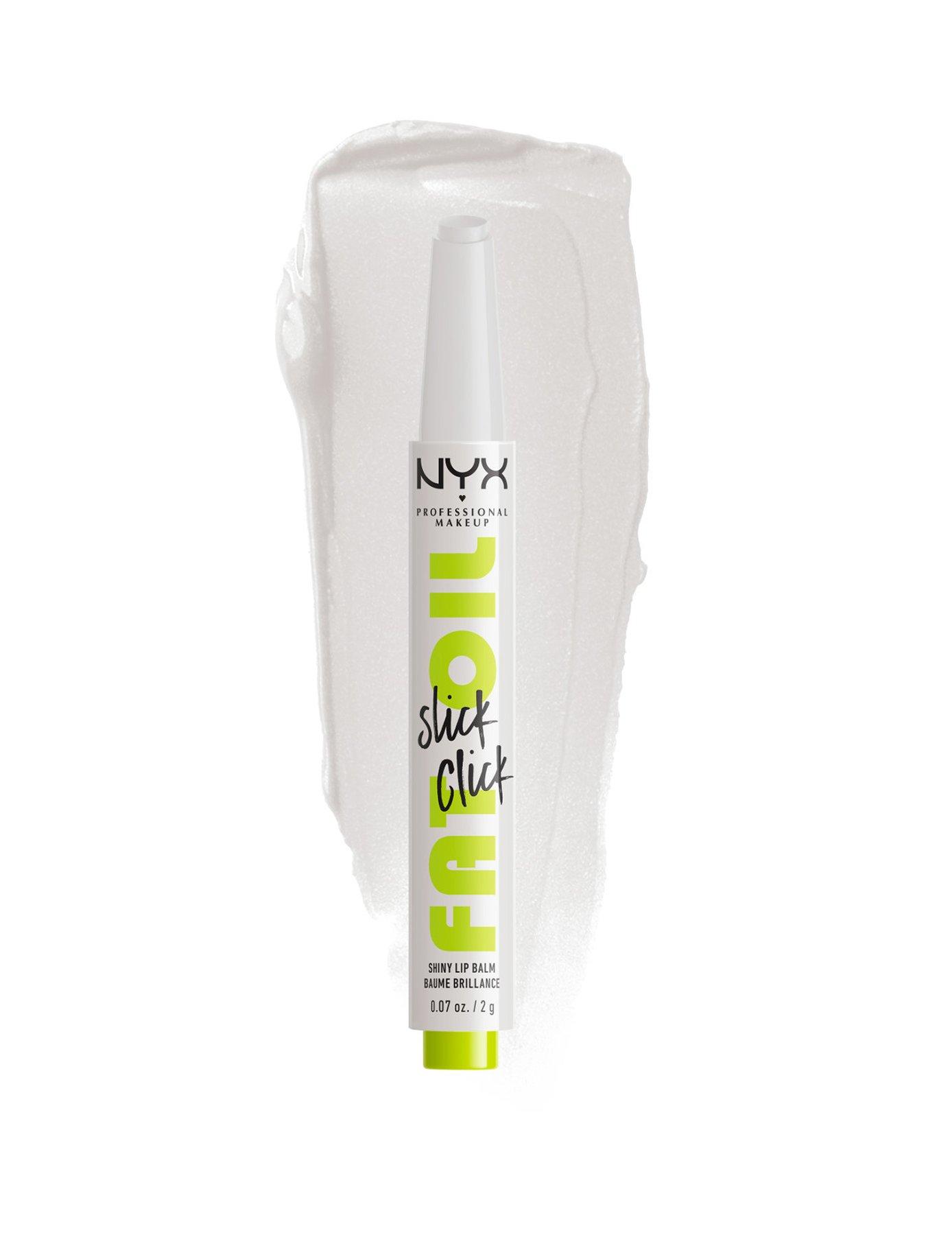 NYX PROFESSIONAL MAKEUP Fat Oil Slick Click, Lip Balm, 12 HR Hydration, High Shine Finish