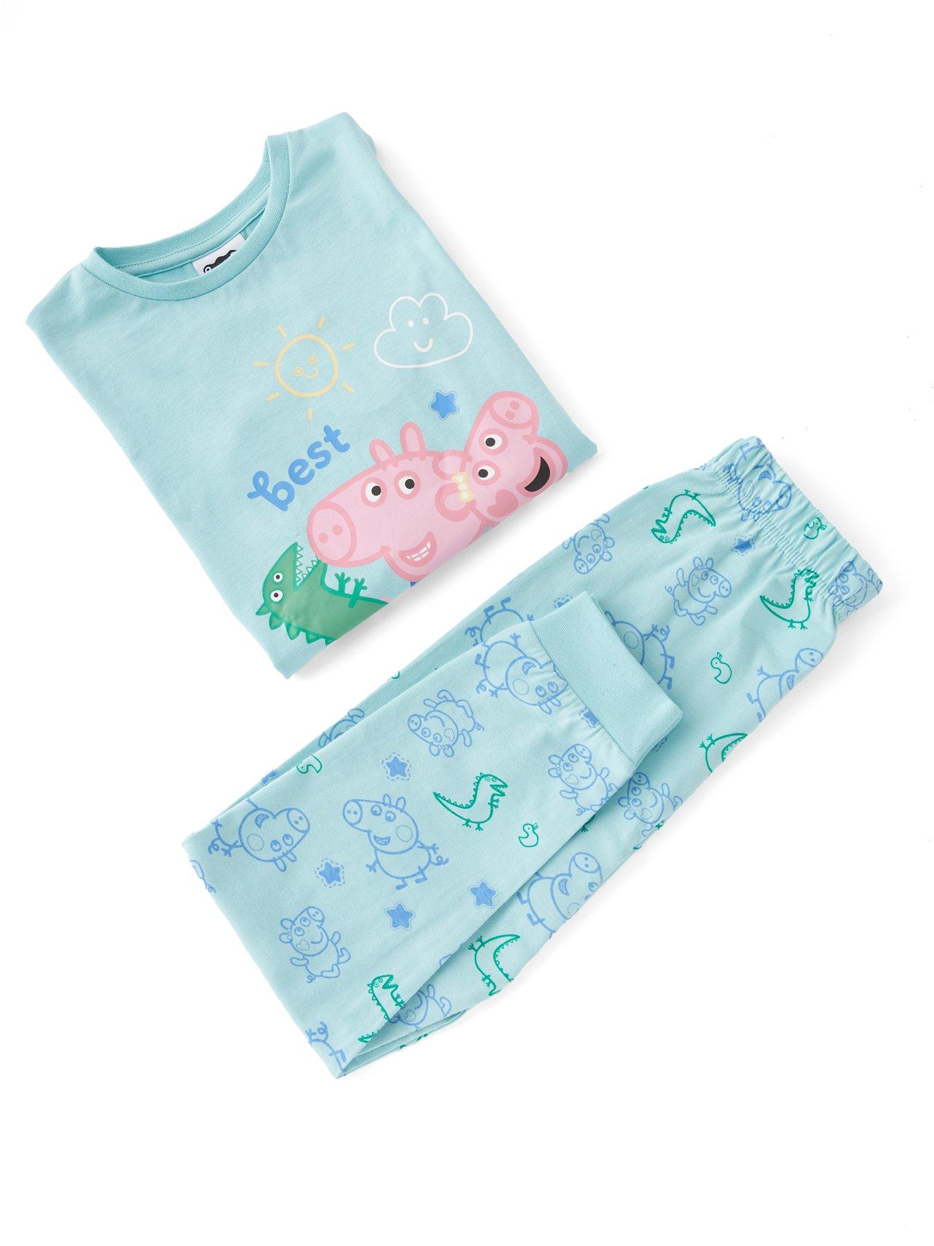 Image 4 of 4 of Peppa Pig Peppa Pig Little Brother Pyjamas - Green