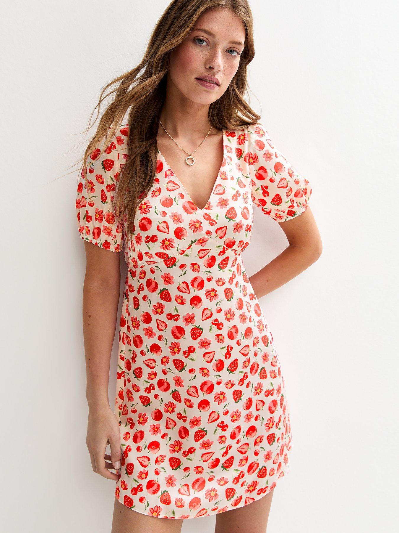 new-look-strawberry-print-tie-back-satin-mini-dress-white