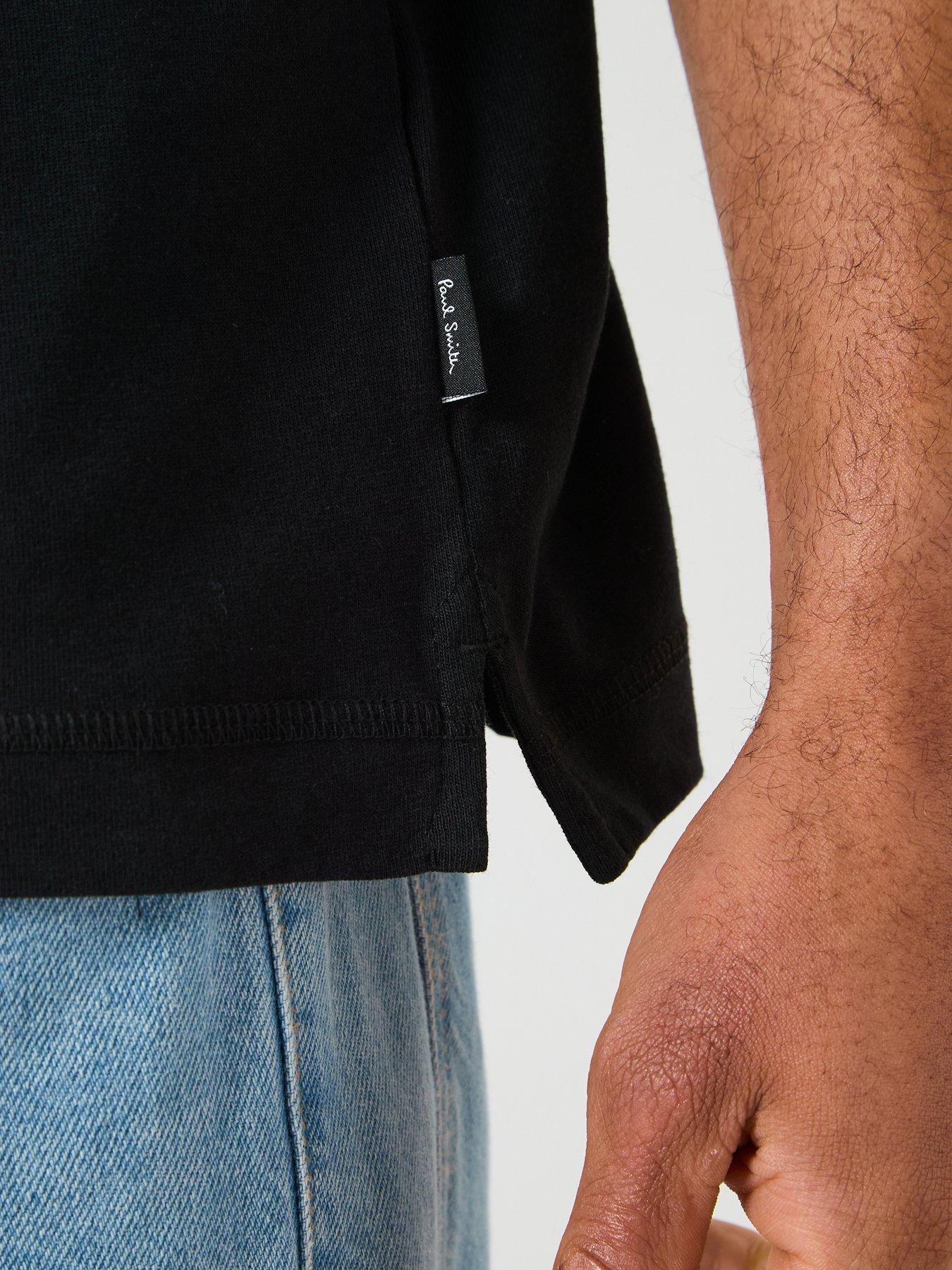  image of ps-paul-smith-bunny-graphic-t-shirt-black