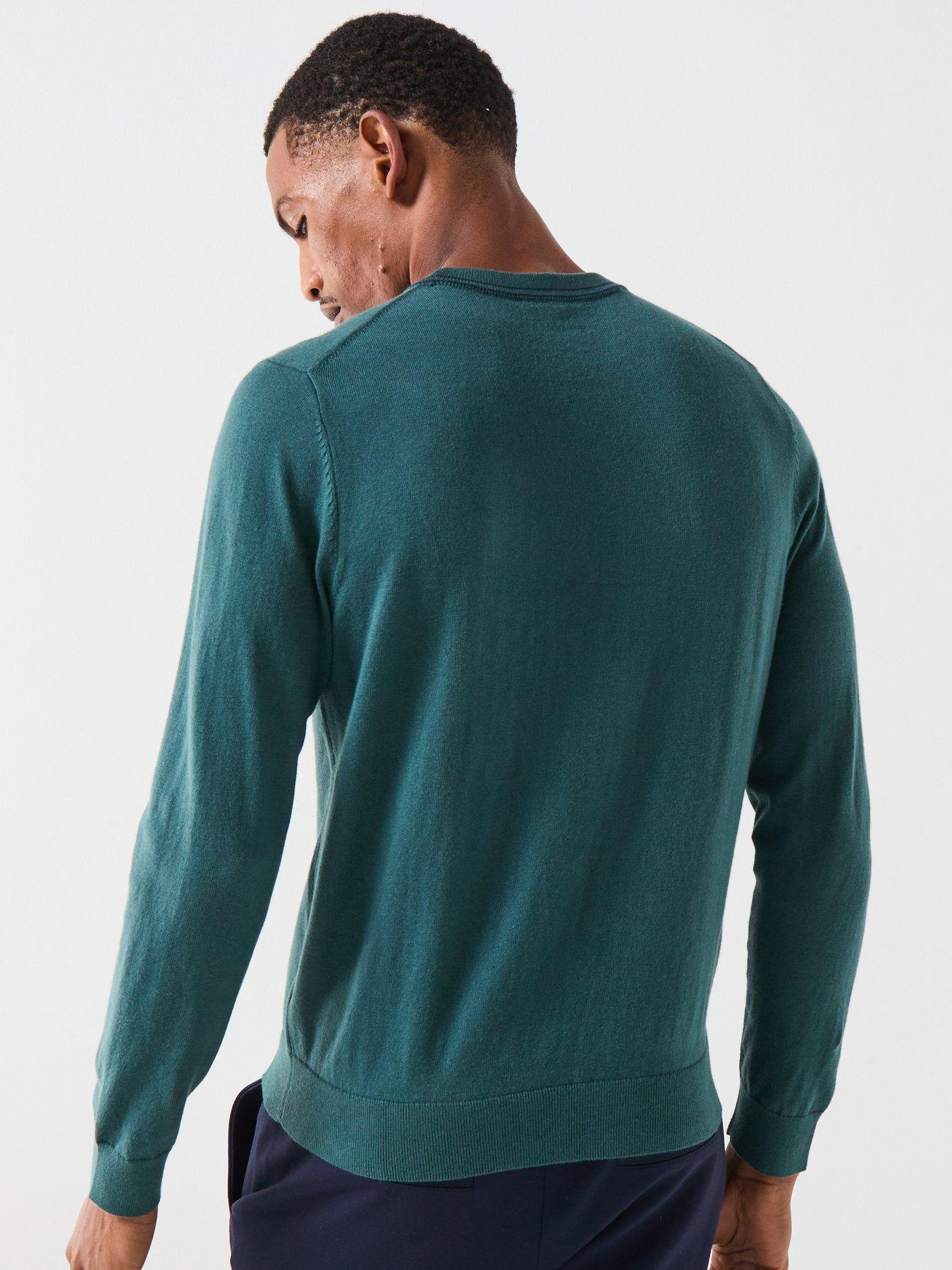 Image 2 of 4 of PS PAUL SMITH Regular Fit Zebra Knitted Jumper - Green