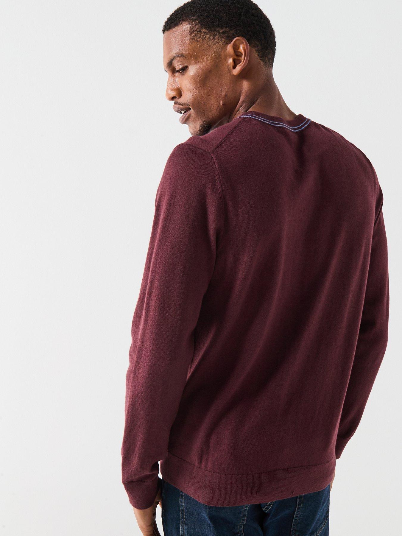 Image 2 of 5 of PS PAUL SMITH Zebra Knitted Jumper - Red
