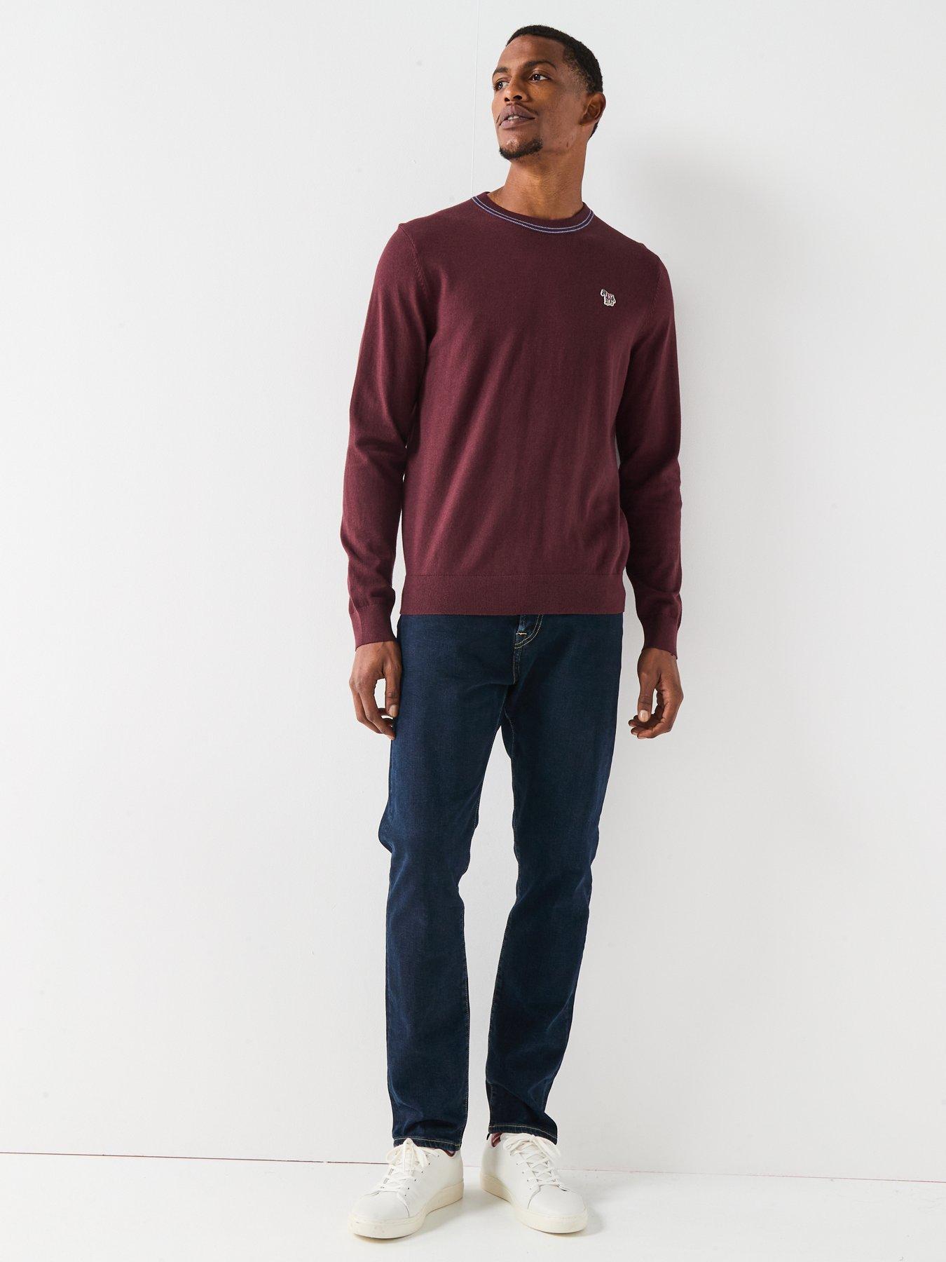 Image 3 of 5 of PS PAUL SMITH Zebra Knitted Jumper - Red