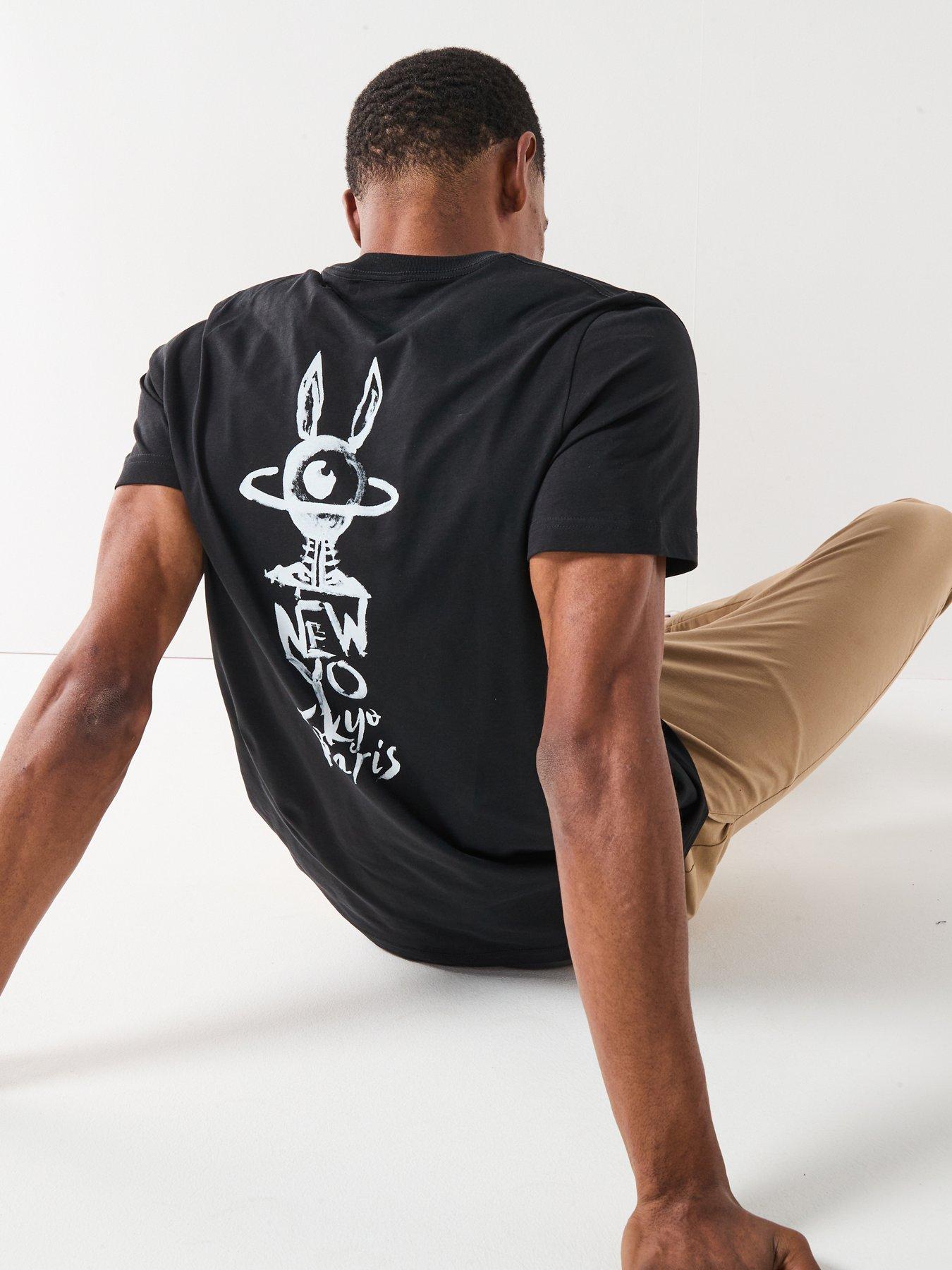 PS PAUL SMITH Eye Back Graphic T-Shirt - Black
