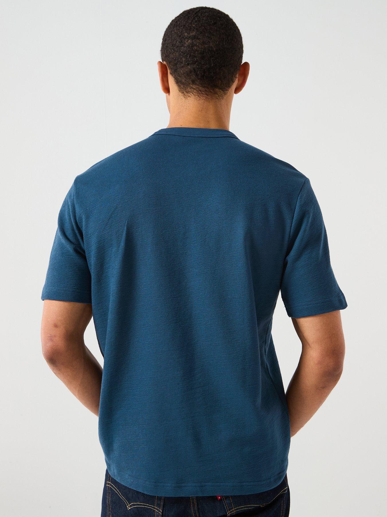 Image 2 of 5 of PS PAUL SMITH Embroidered Logo T-Shirt - Blue
