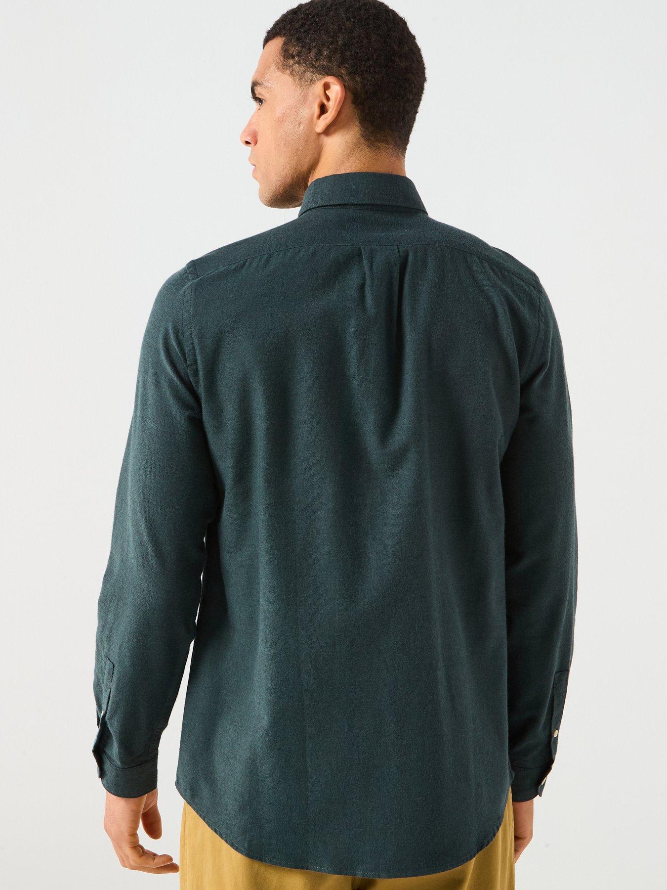  image of ps-paul-smith-regular-fit-long-sleeve-shirt-green