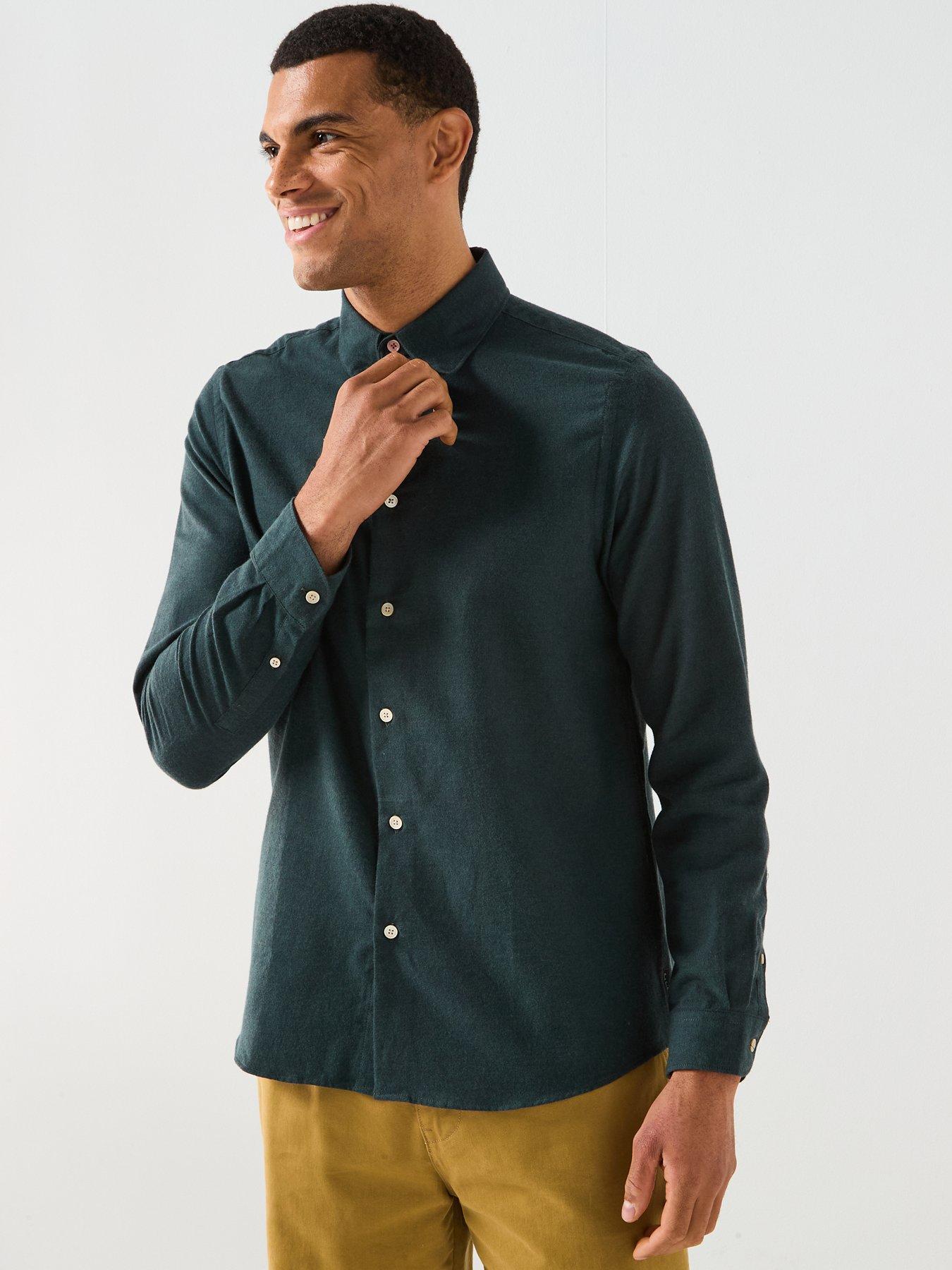 Image 6 of 6 of PS PAUL SMITH Regular Fit Long Sleeve Shirt - Green