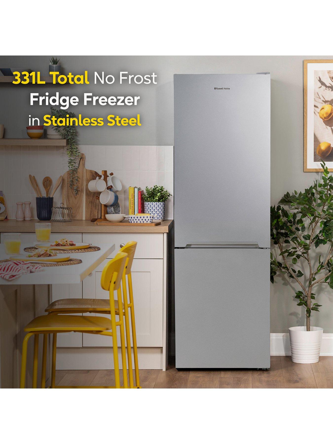 Image 5 of 7 of Russell Hobbs RH185FF601C1SS, 329L Freestanding 60/40 Split C Class Total No Frost Fridge Freezer in Stainless Steel