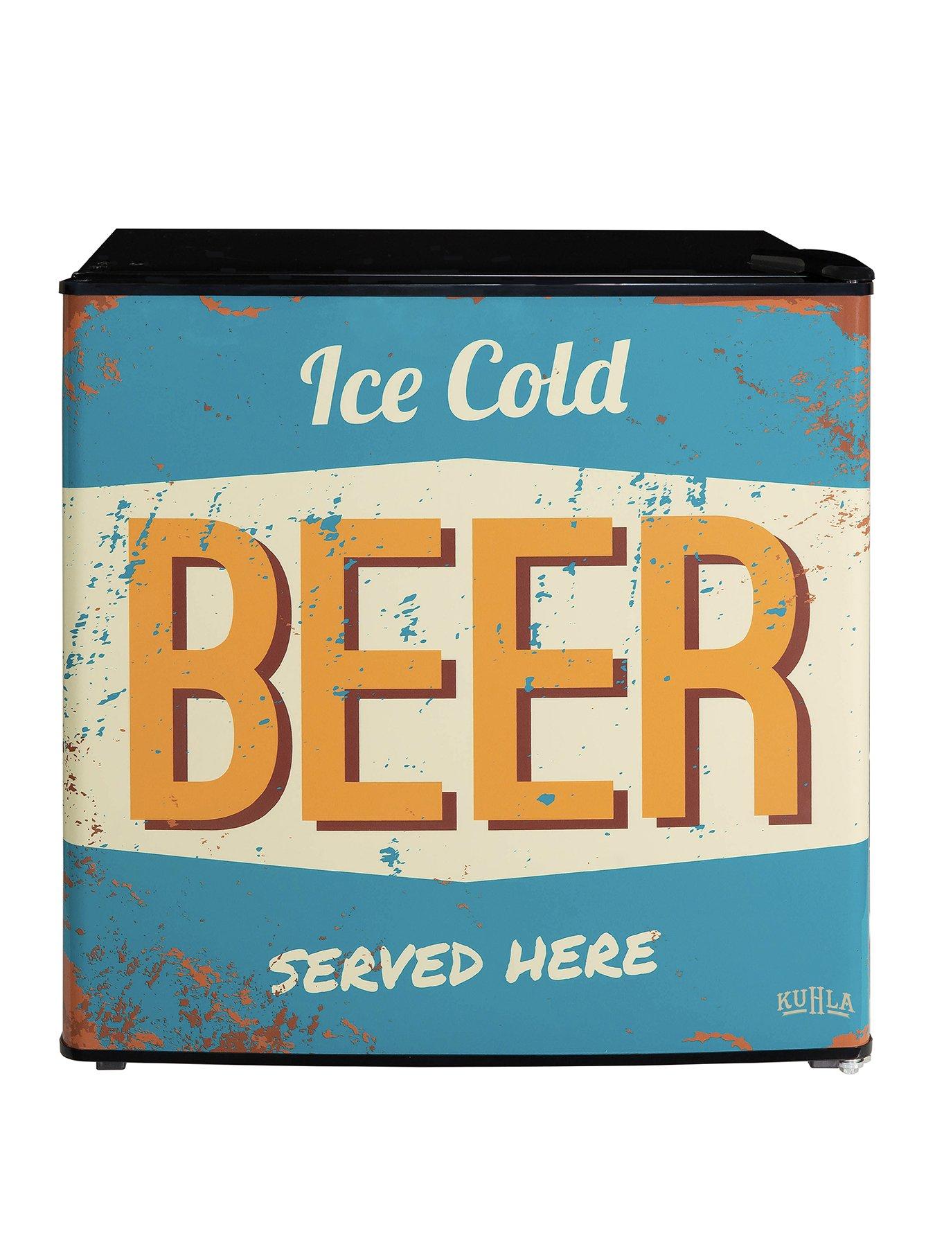 Kuhla KTTF0E6B-1011 Vintage Beer Design 45L Table Top Fridge