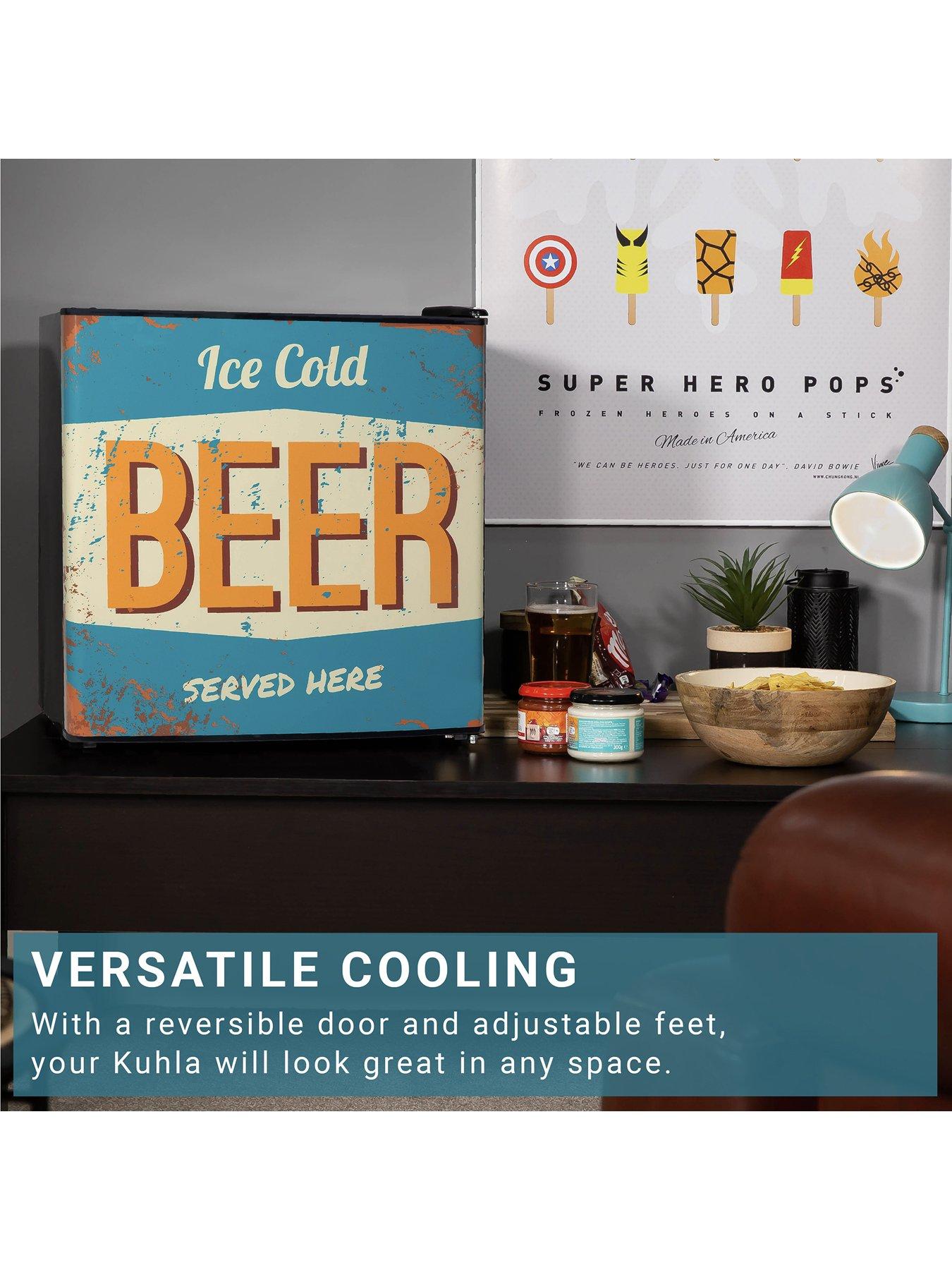  image of kuhla-kttf0e6b-1011-vintage-beer-design-45l-table-top-fridge