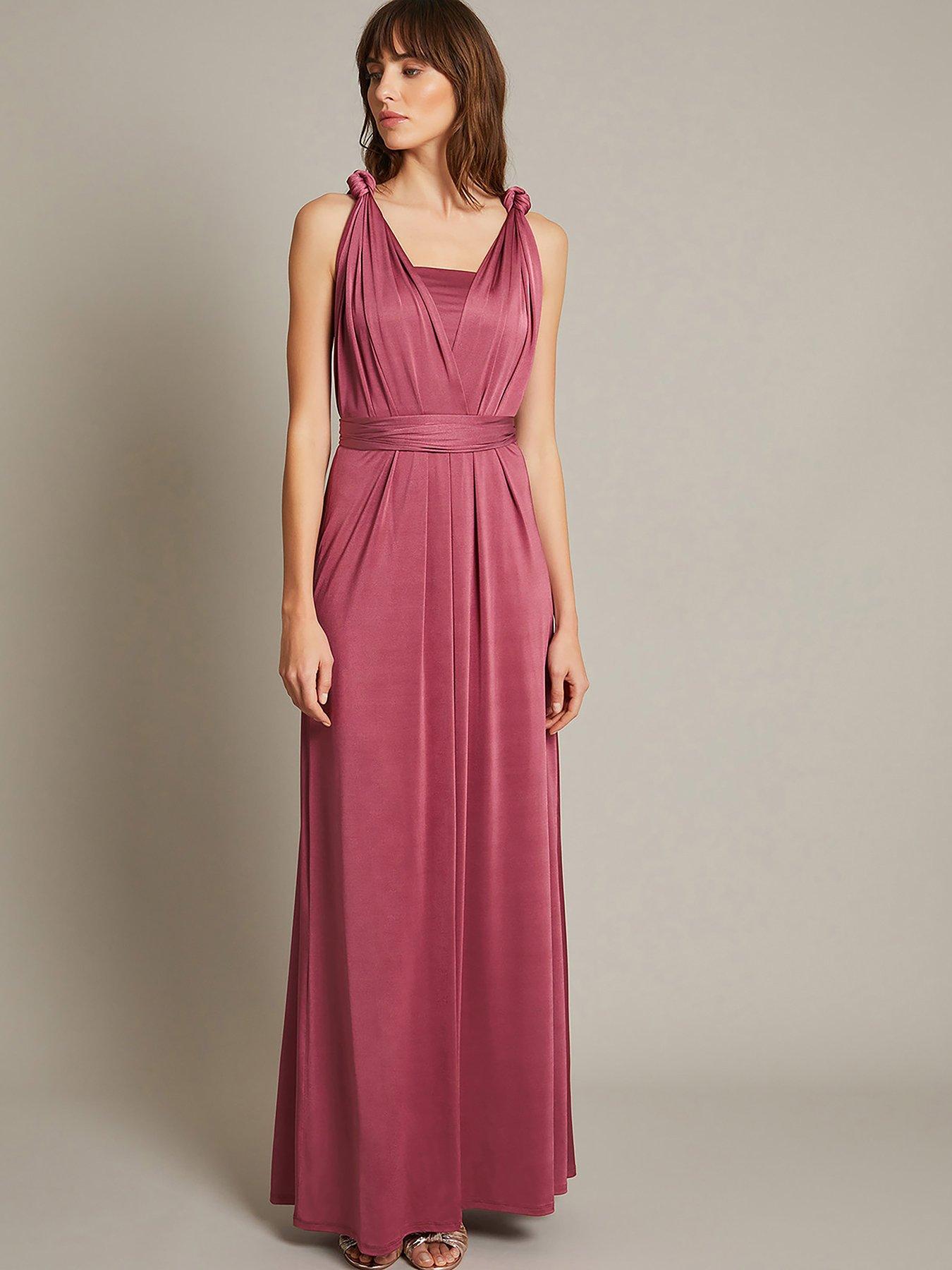 undefined Thea Multiway Bridesmaid Dress - Pink