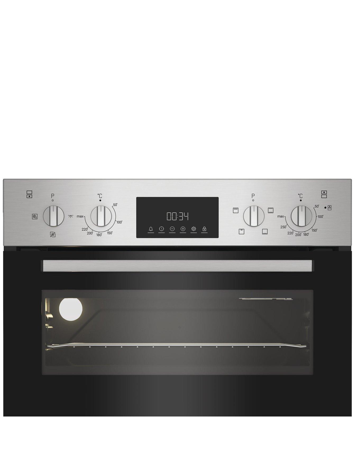  image of indesit-dii-10d-ix-double-oven-silver