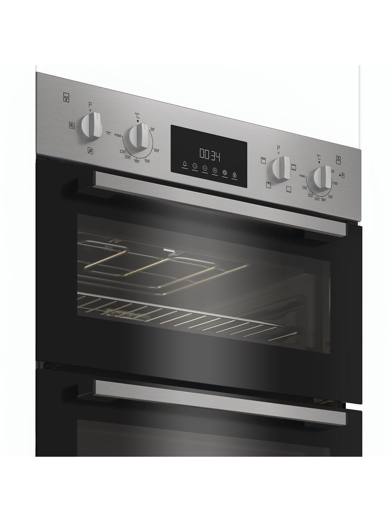  image of indesit-dii-10d-ix-double-oven-silver