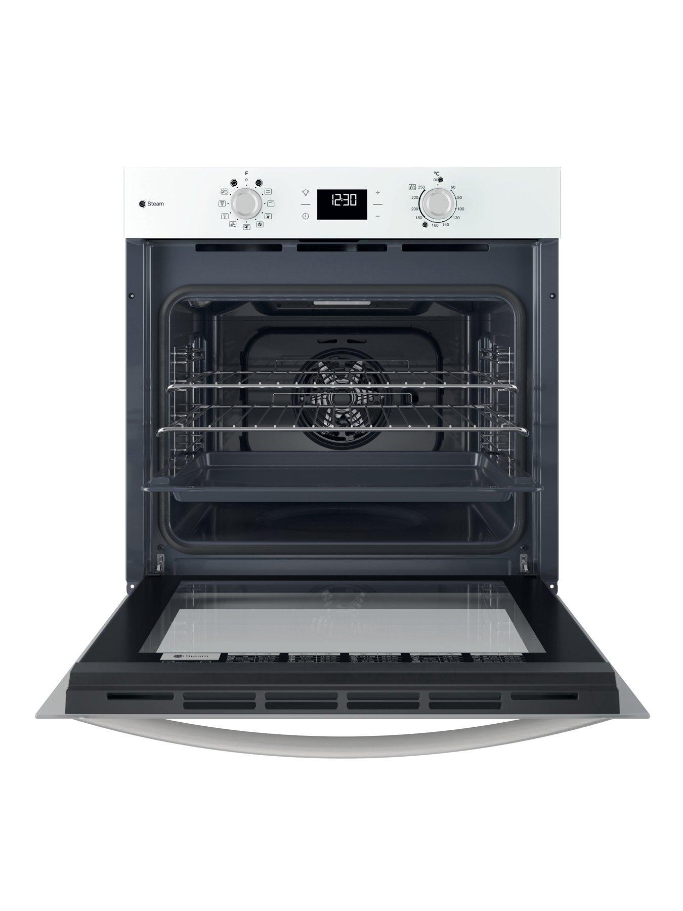 Image 2 of 7 of Indesit IO 258HS W UK - Turn&amp;Go Single Oven with Steam Technology - White