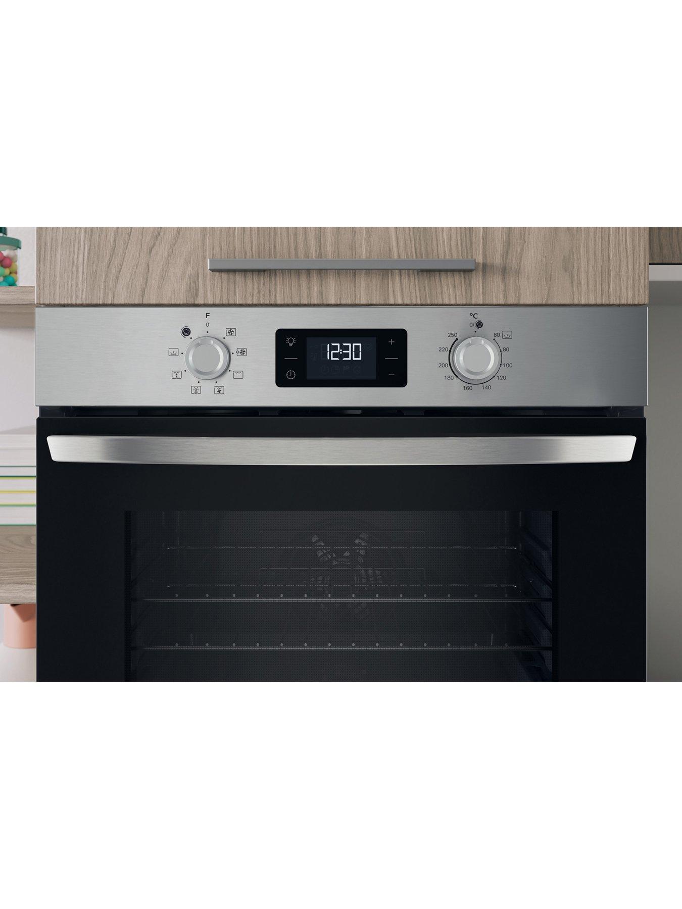  image of indesit-io-253-x-uk-turnampgo-single-oven-silver