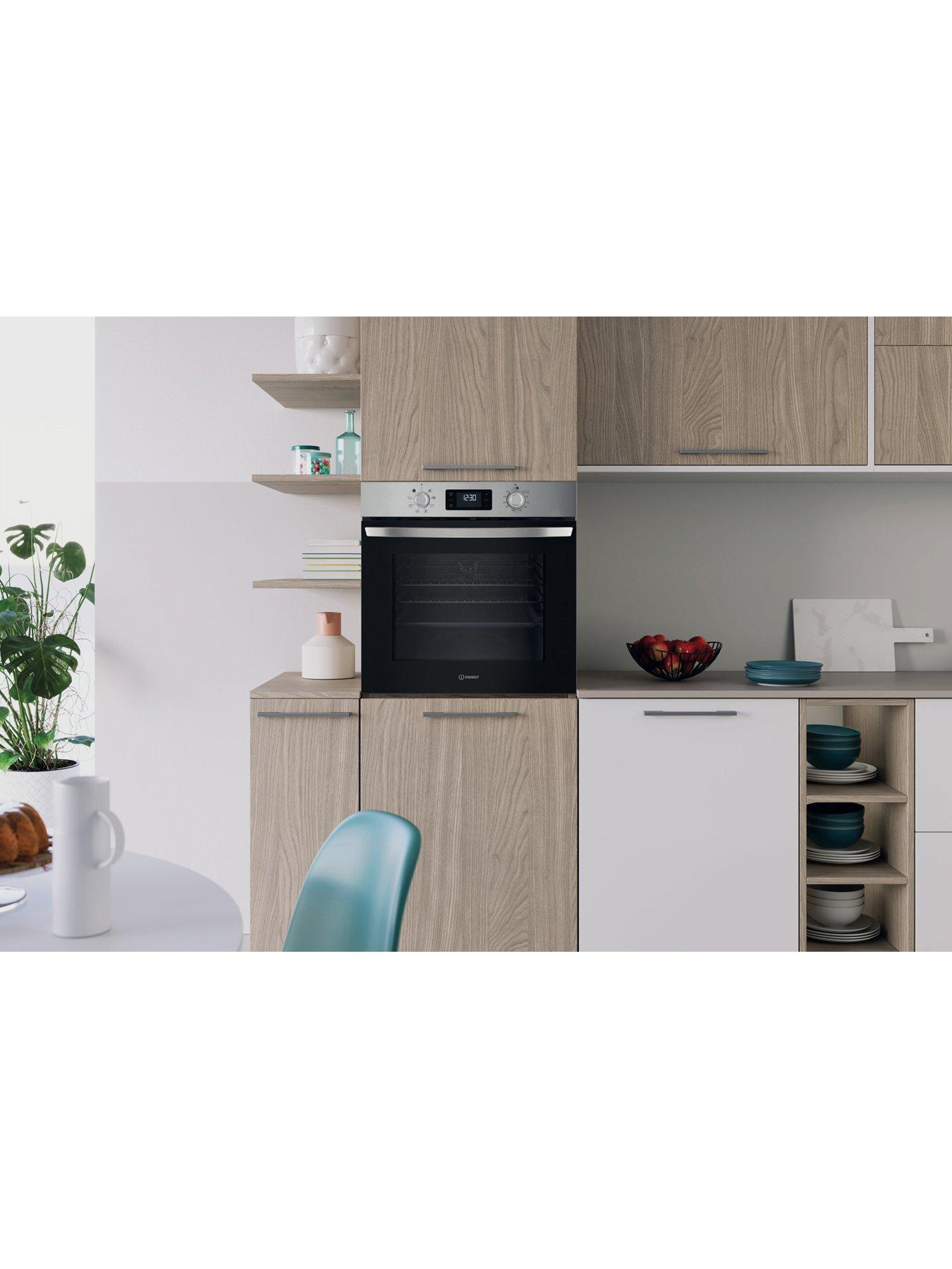  image of indesit-io-253-x-uk-turnampgo-single-oven-silver