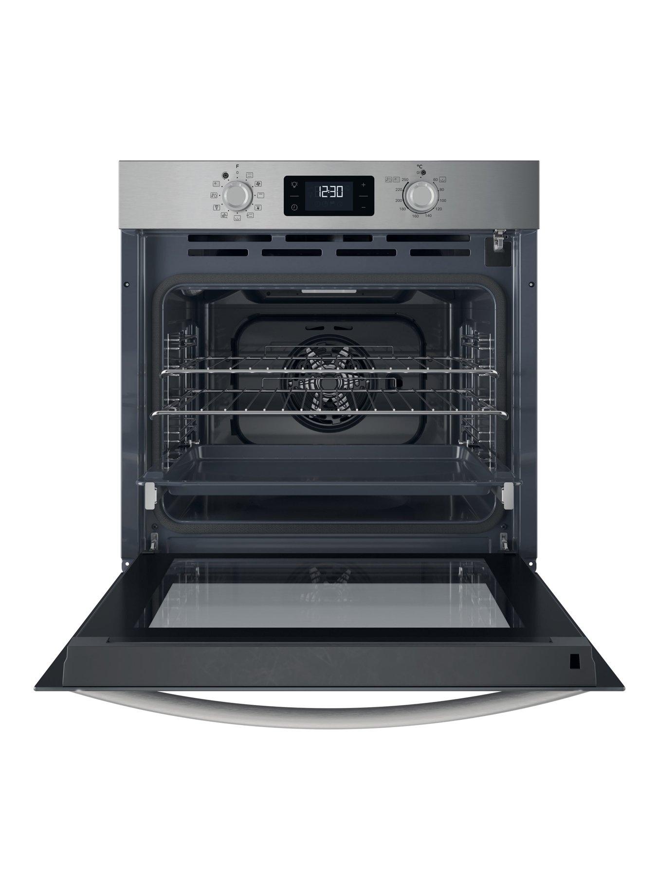  image of indesit-io-278p1-x-uk-turnampgo-single-oven-silver