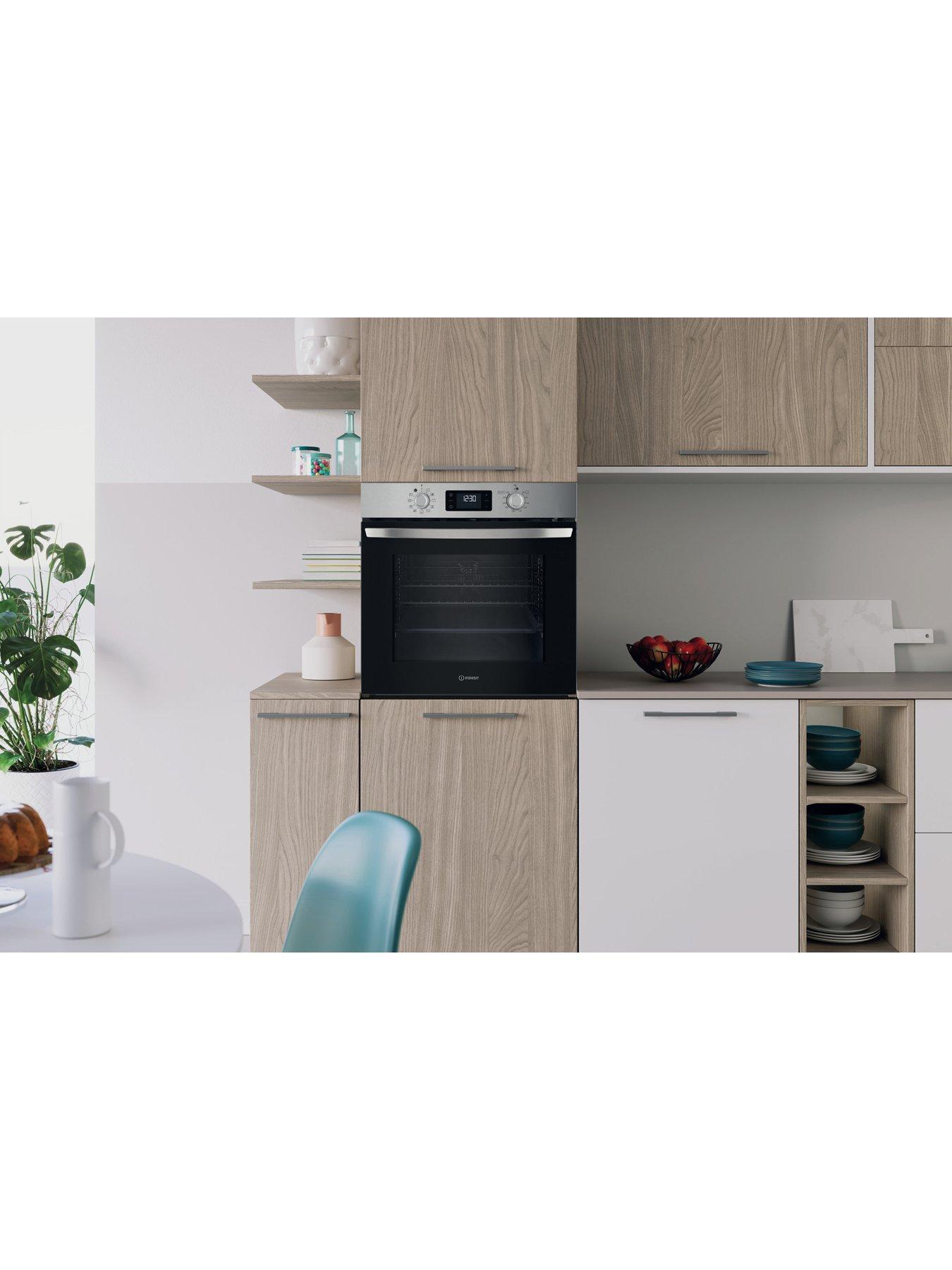  image of indesit-io-278p1-x-uk-turnampgo-single-oven-silver